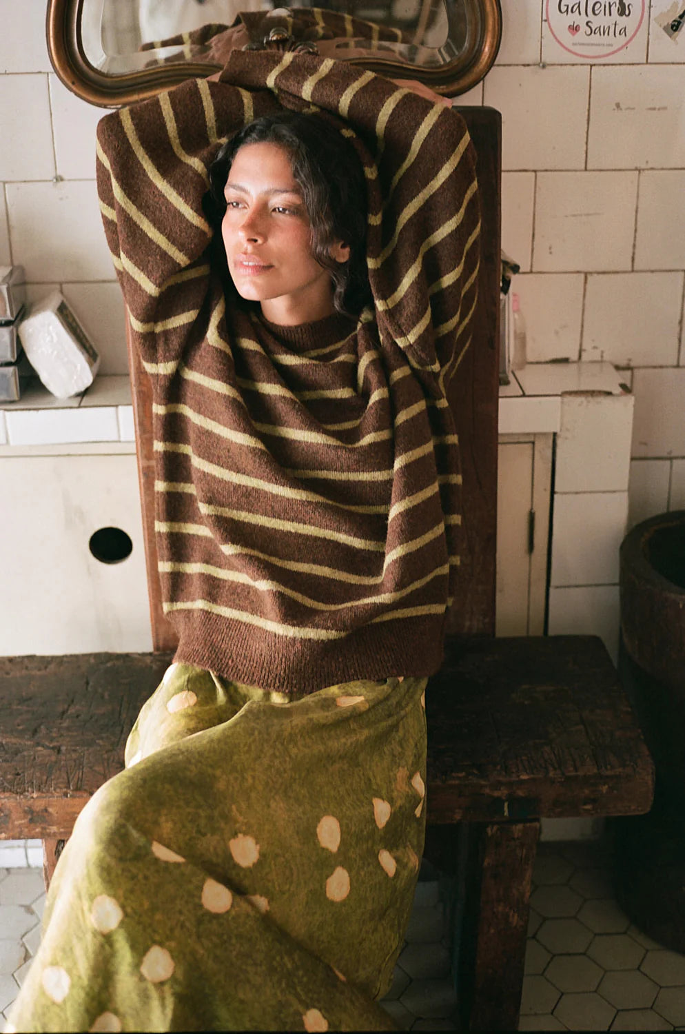 Umore Stripe Knit Jumper