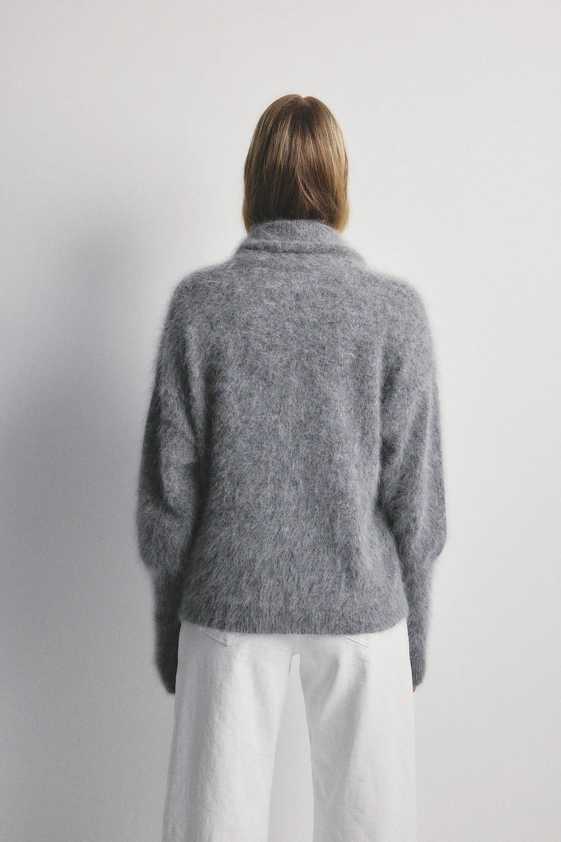 Zoe Open Cardigan | Charcoal