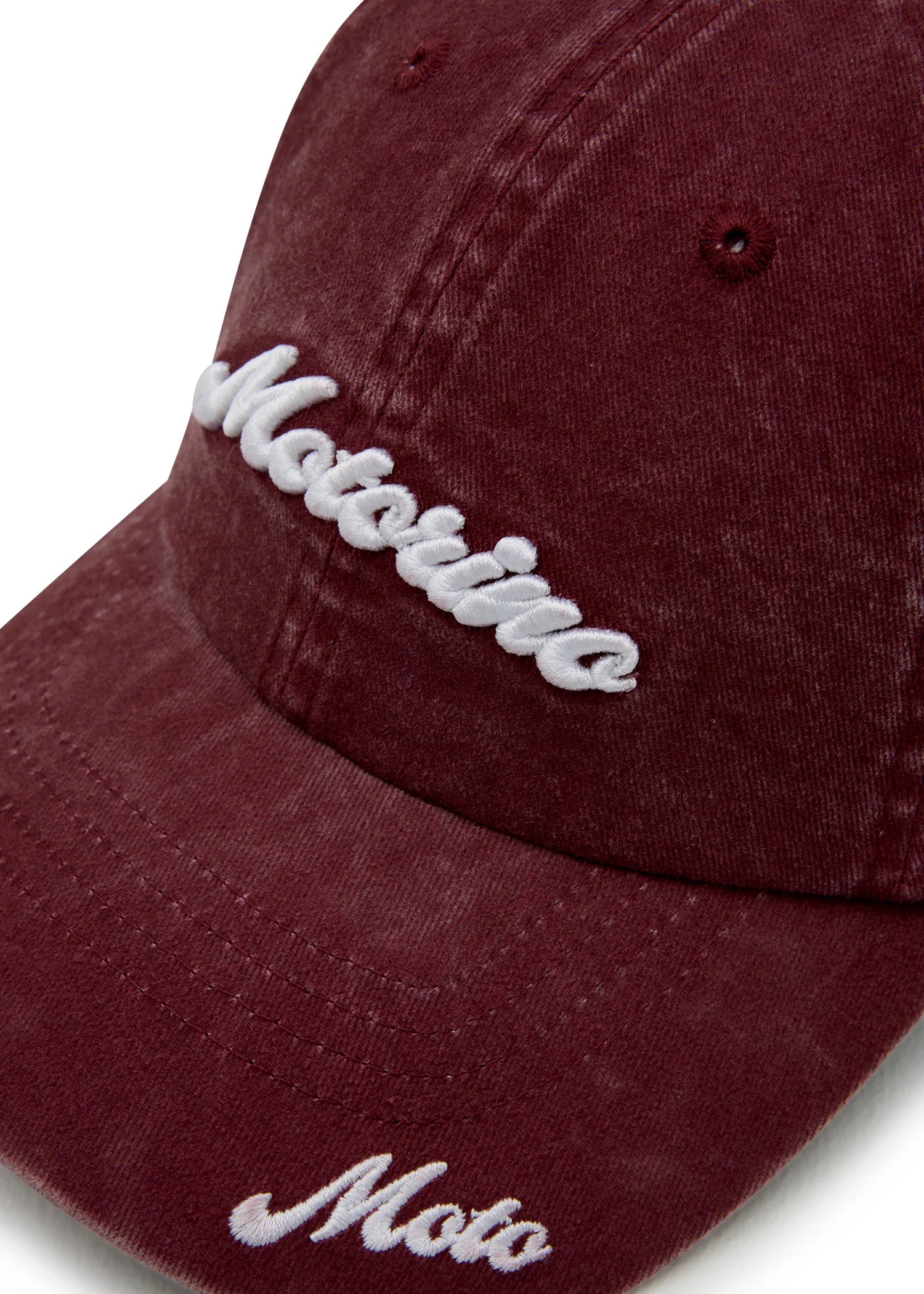 Washed Dad Hat | Burgundy