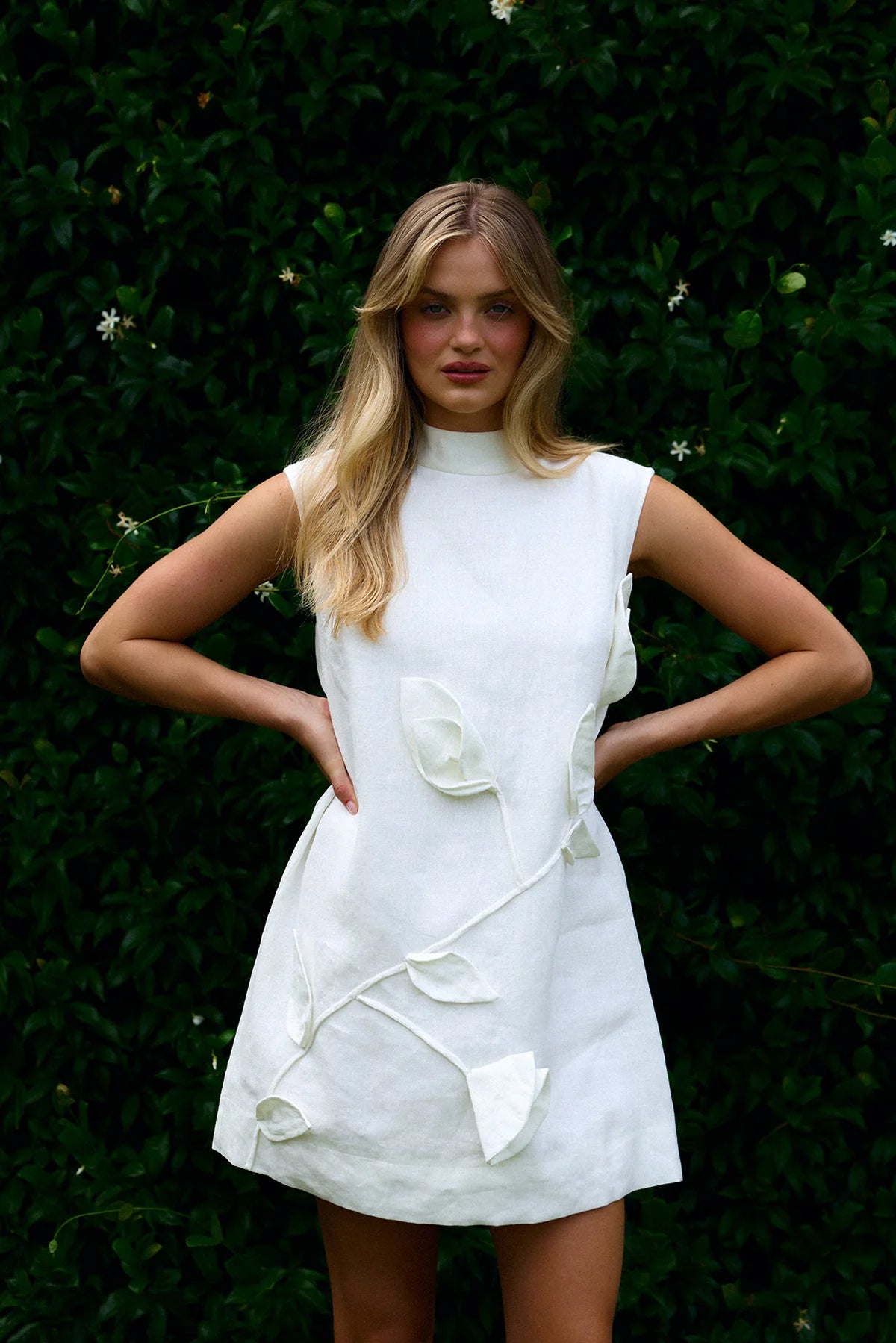 Centre Court Dress | Ivory