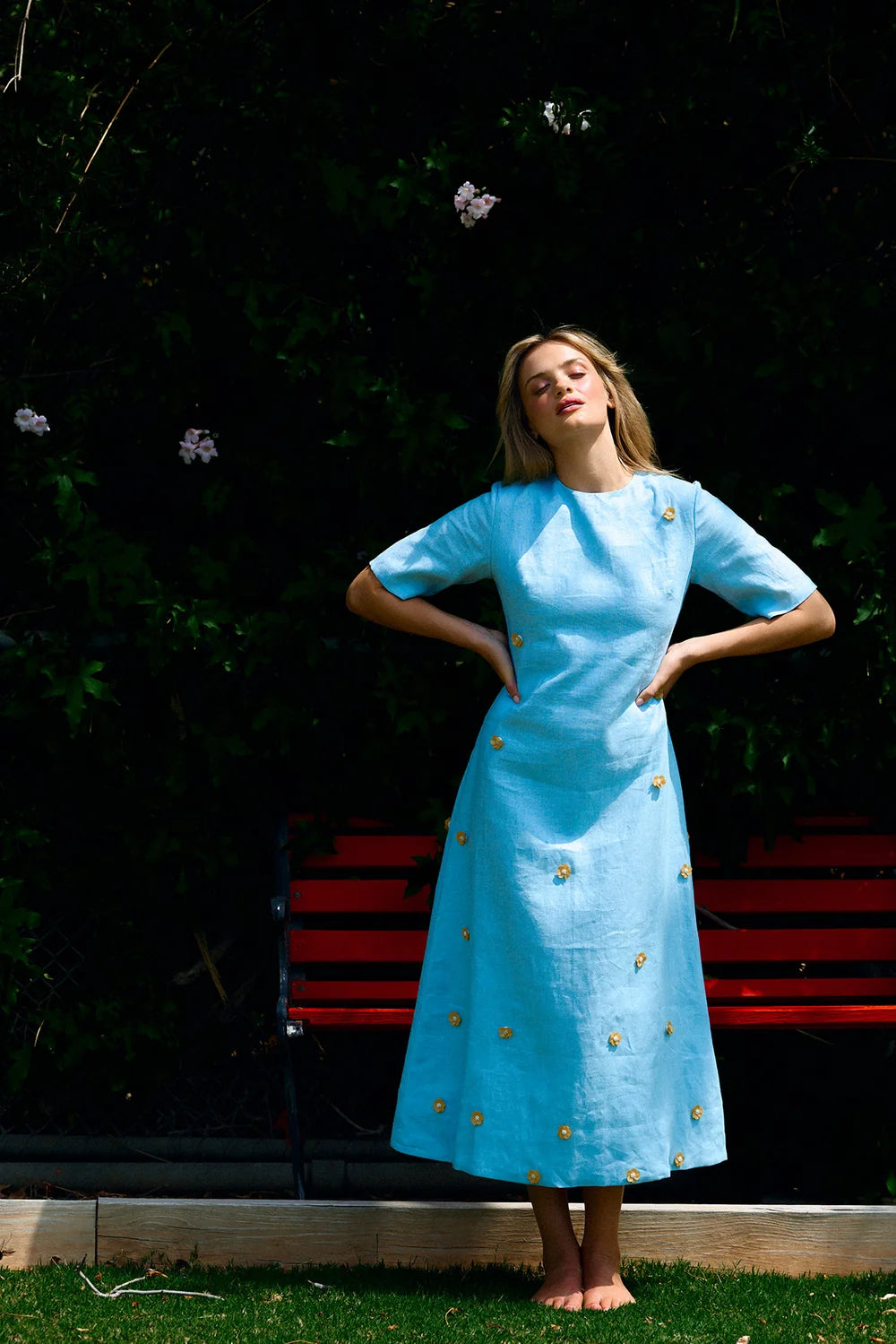 Advantage Dress | Blue