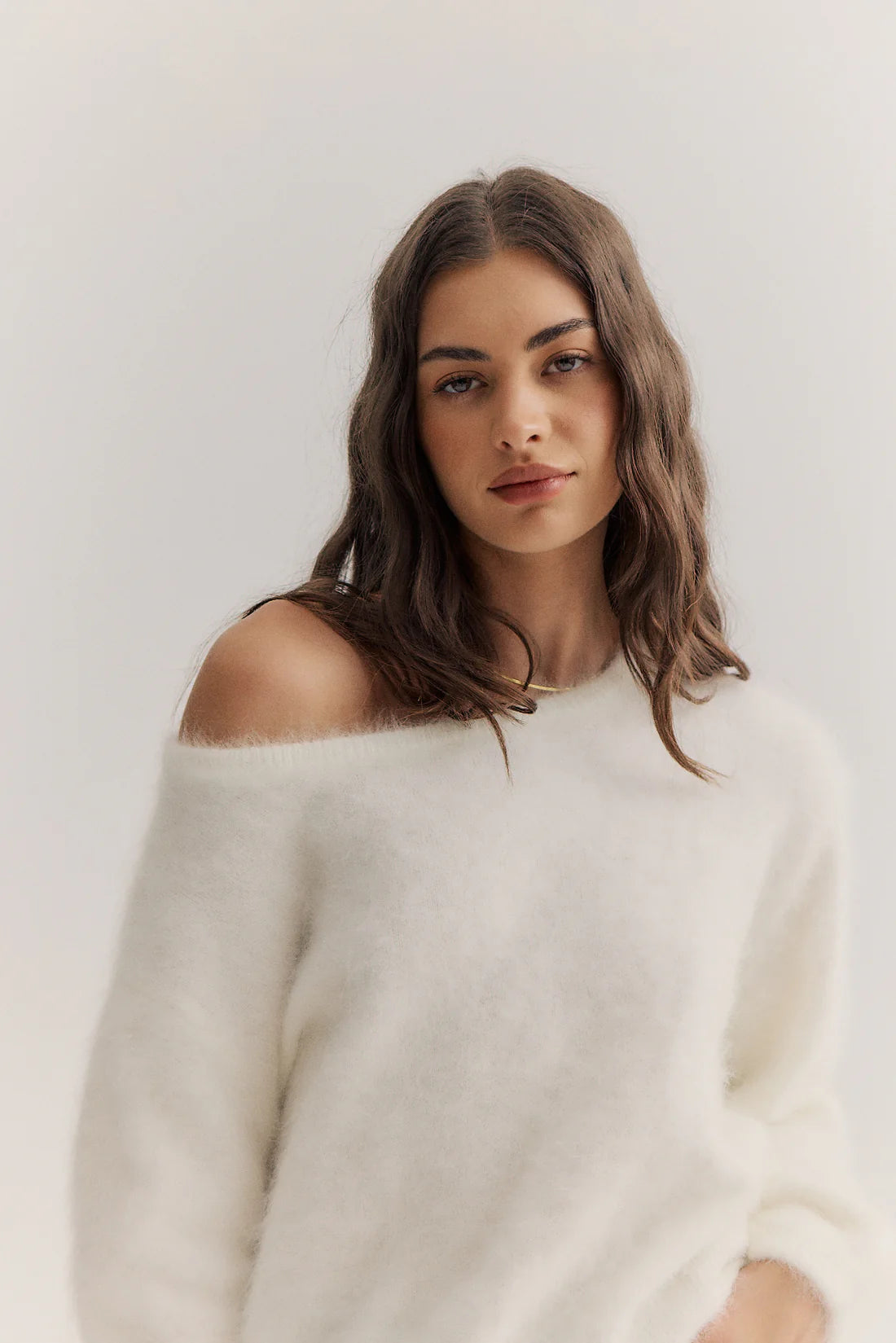 Stella Boat Neck | Snow