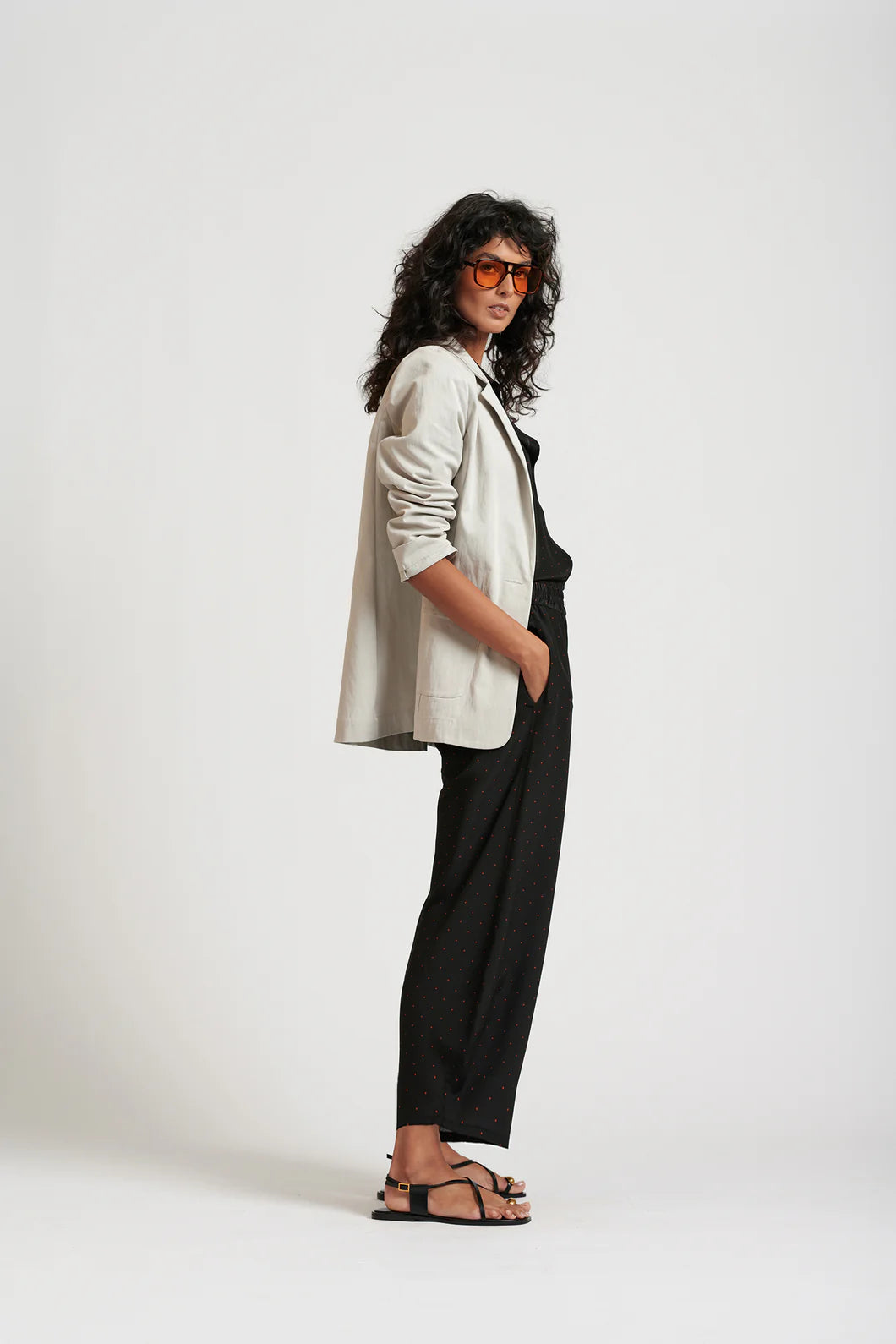Le Dot Balloon Pant | Ink