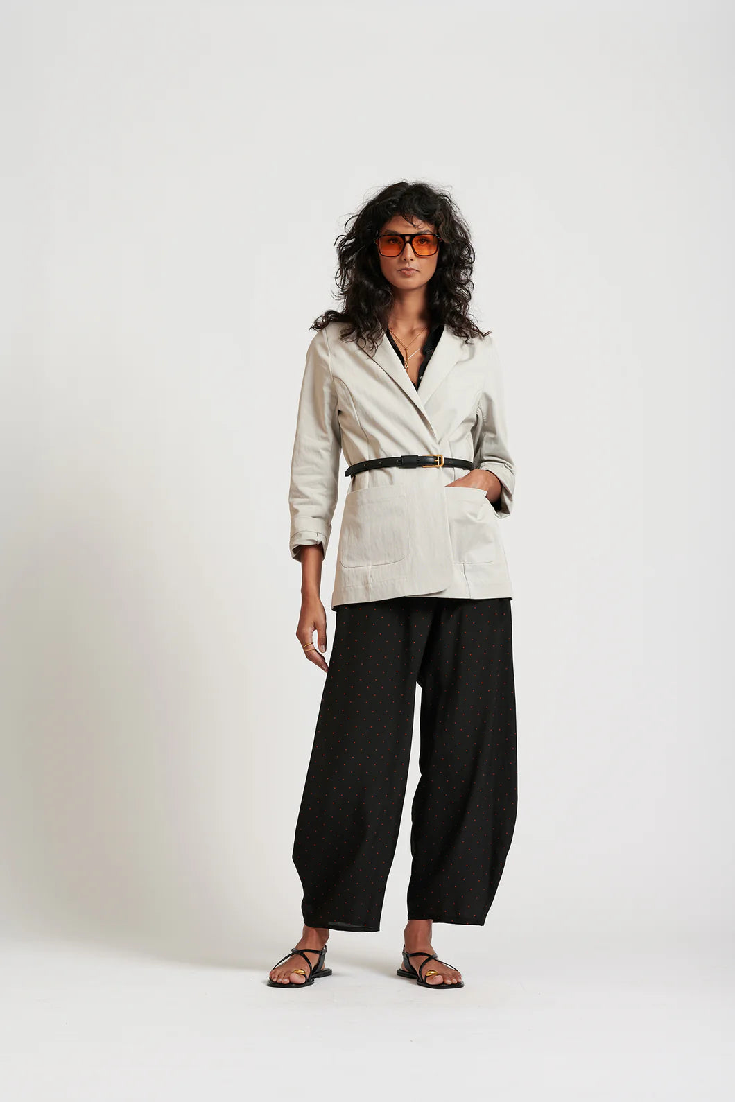 Le Dot Balloon Pant | Ink
