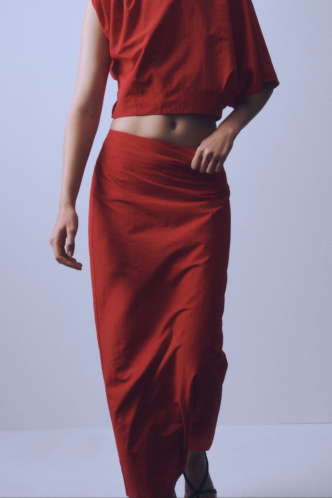 Russo Skirt | Ruby Red