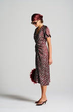 L'Hotel Particulier Dress | Mint / Burgundy