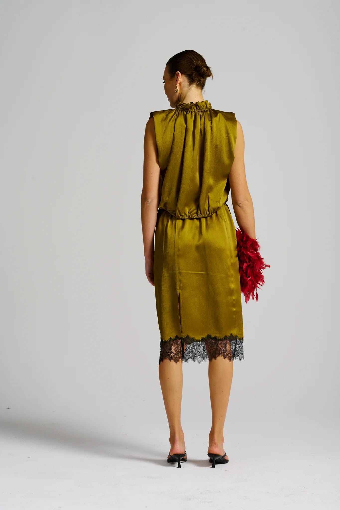 Le Cocktail Skirt | Olive