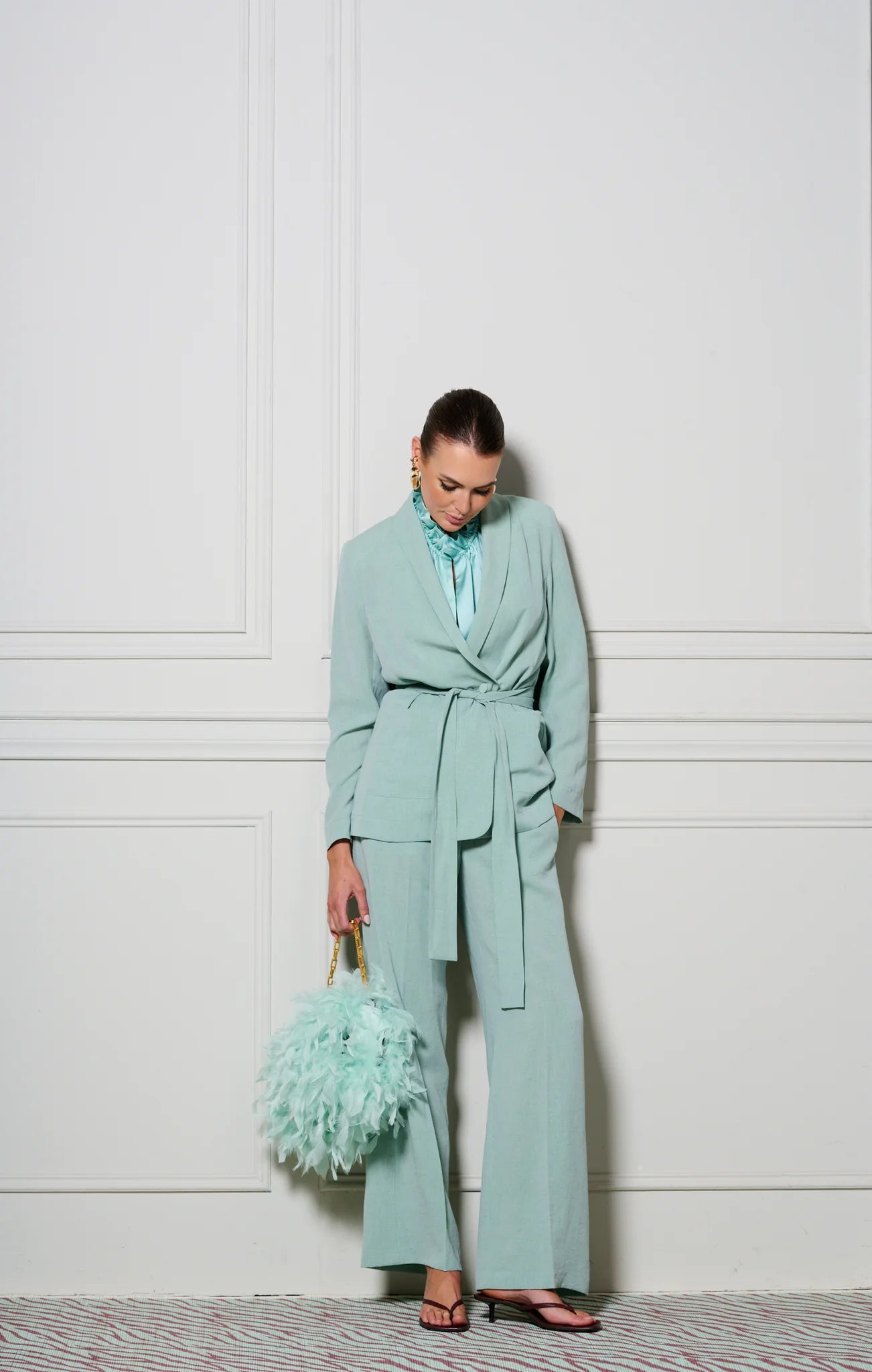 Le Cocktail Lounge Jacket | Mint