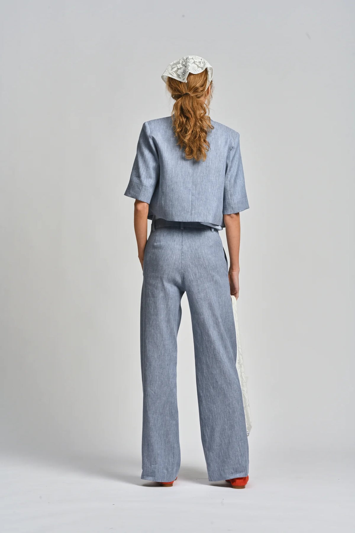 La Trattoria Jacket | Pale Blue