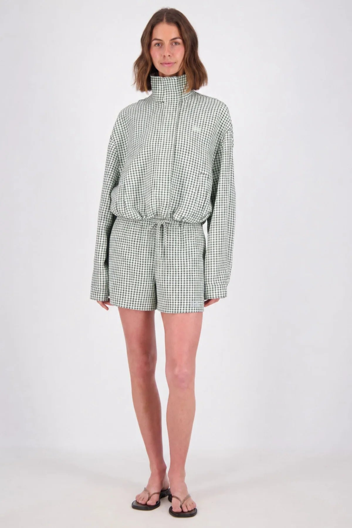 Villa Bomber Jacket | White Mint