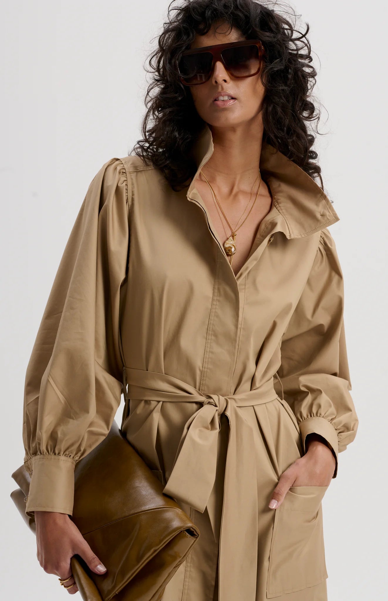 Storm Collar Trench | Camel