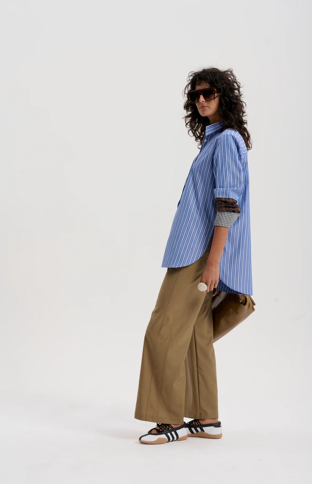 Worsted Merino Trouser | Pale Tobacco