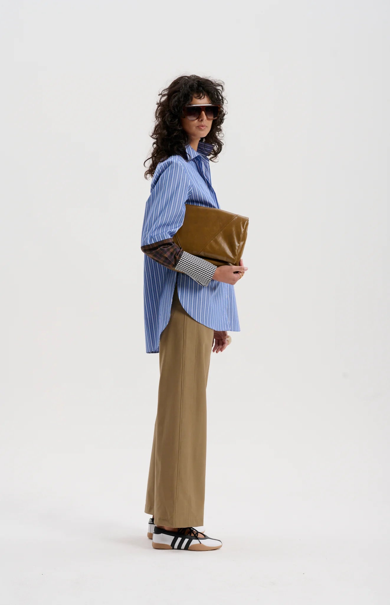 Worsted Merino Trouser | Pale Tobacco