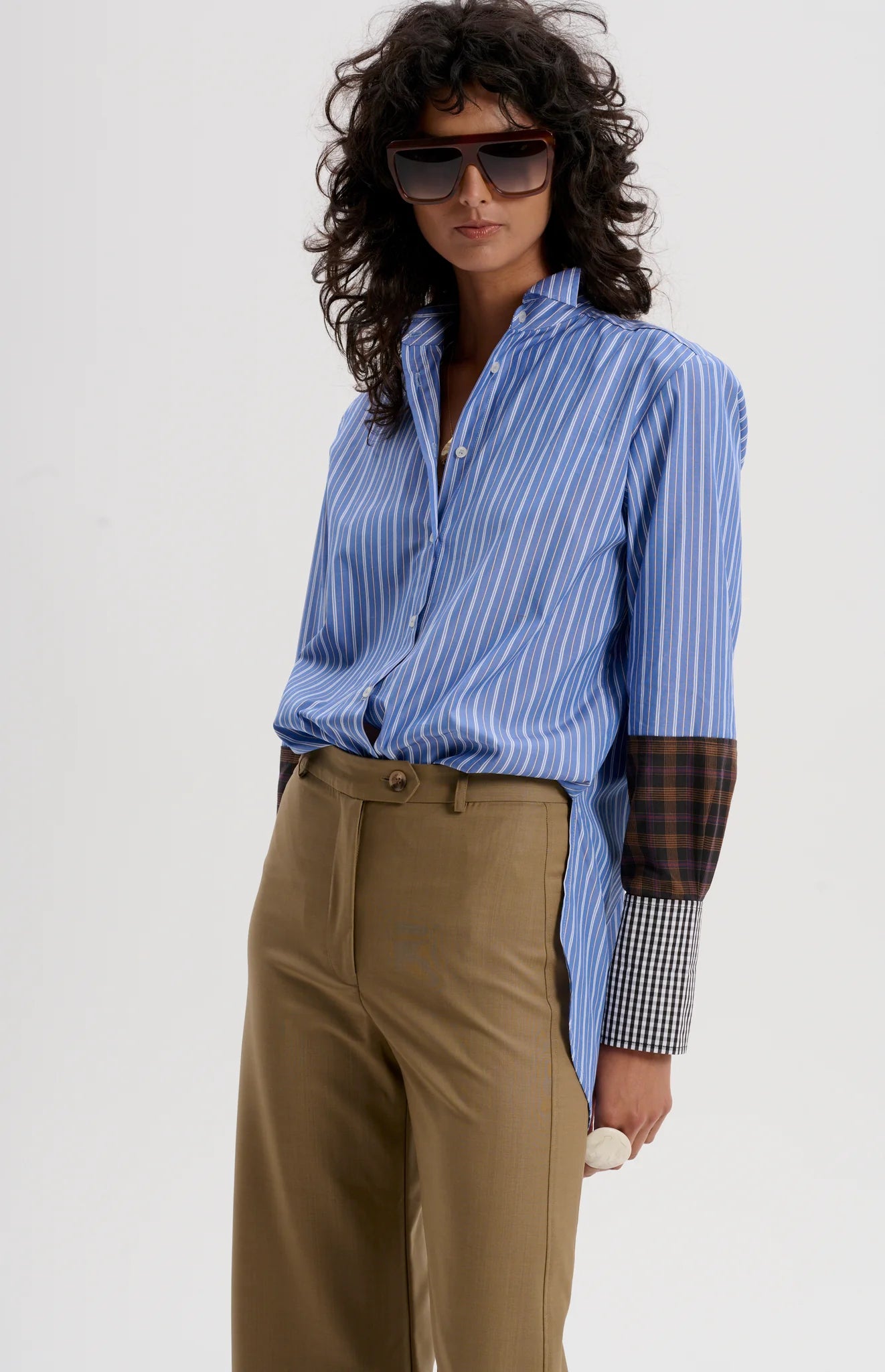 Worsted Merino Trouser | Pale Tobacco
