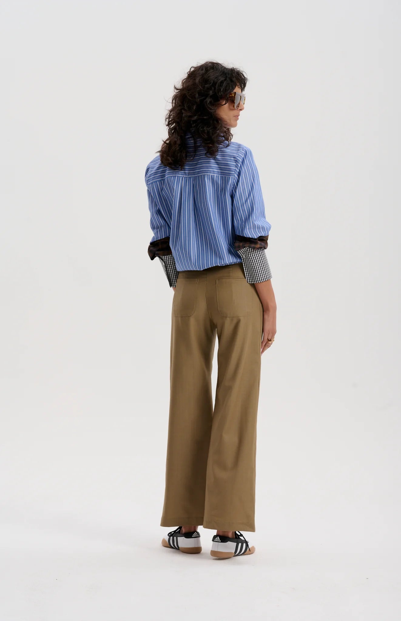 Worsted Merino Trouser | Pale Tobacco