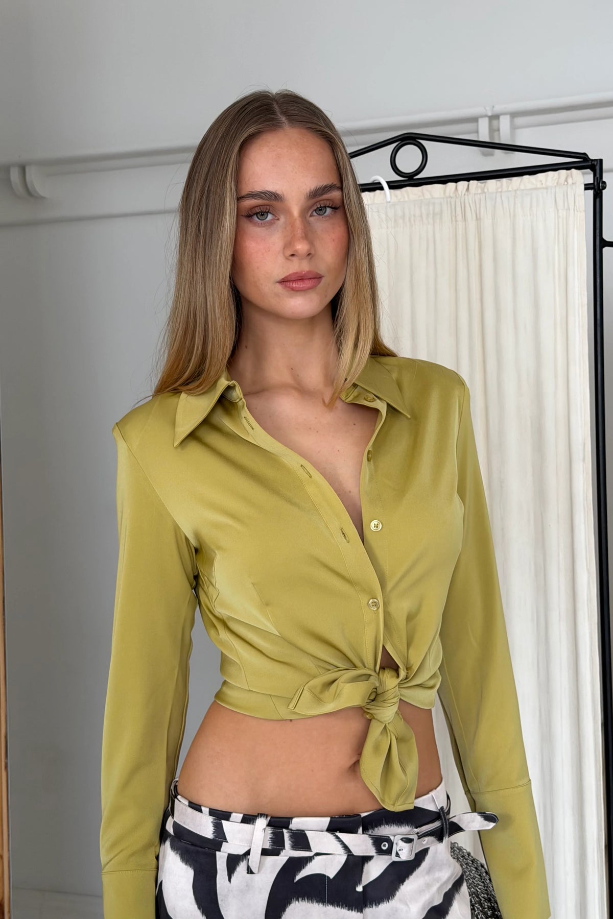 Structured Shirt | Emerald