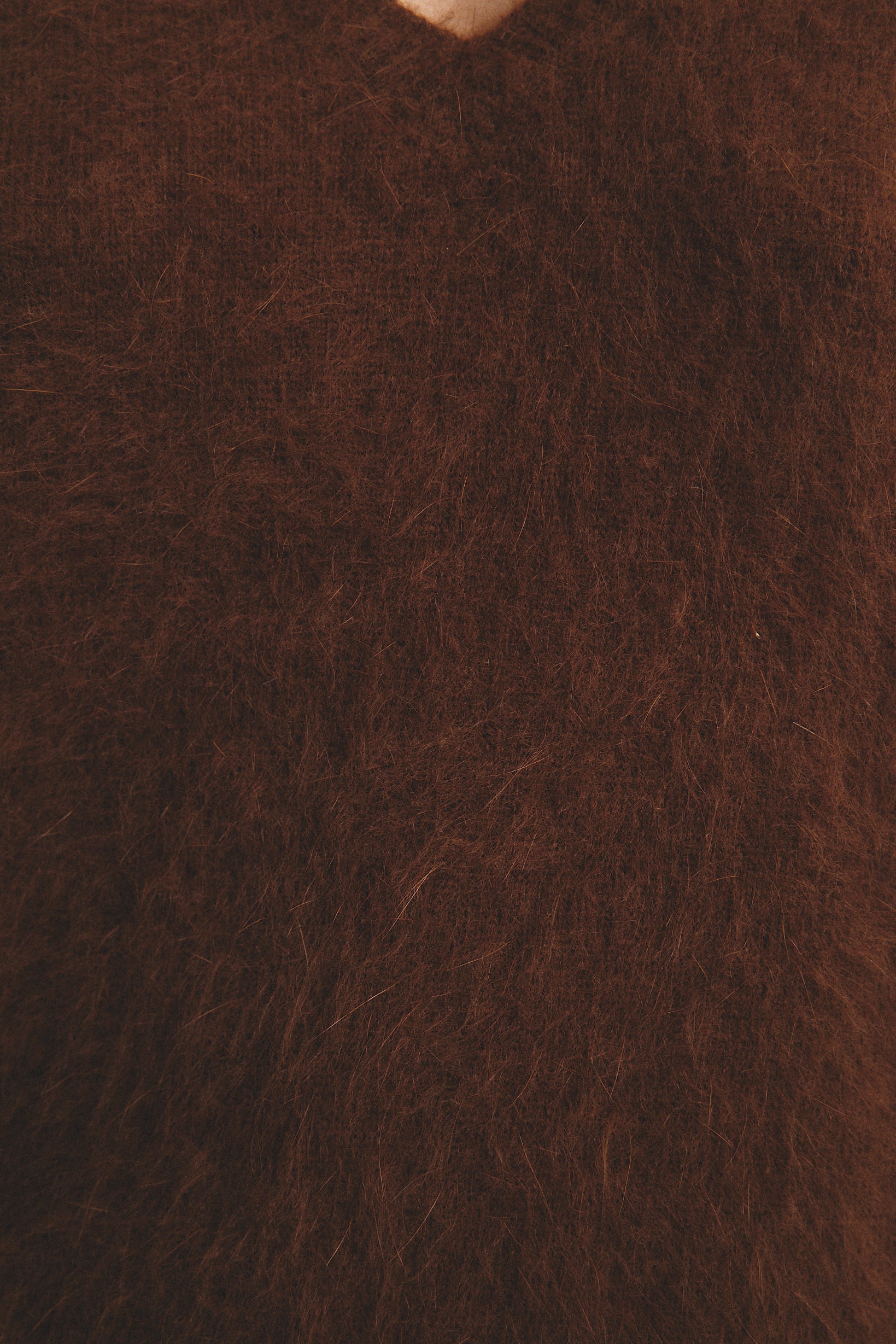 Ebony Cashmere Vest | Chocolate