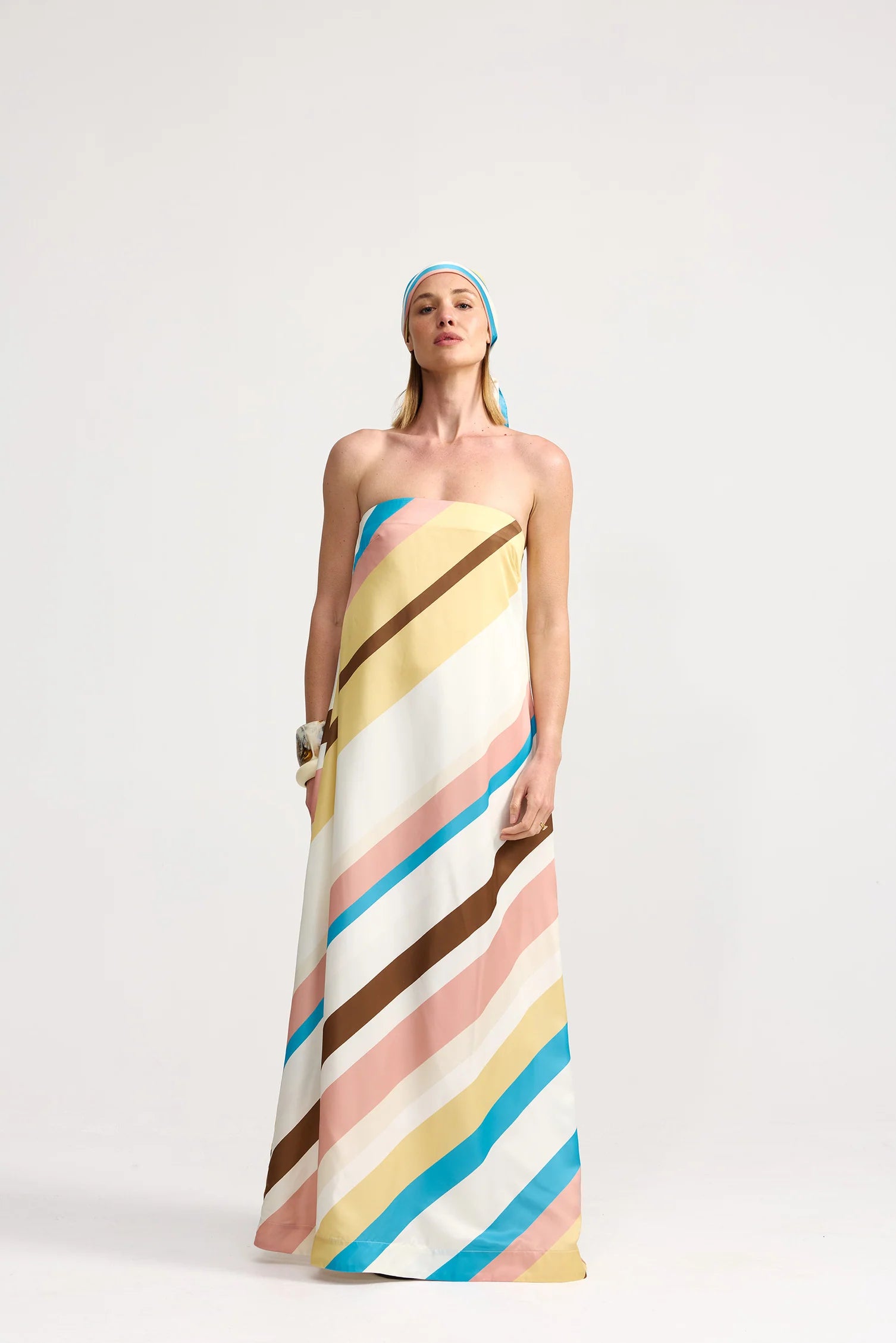 Lucie Dress | Siera Stripe