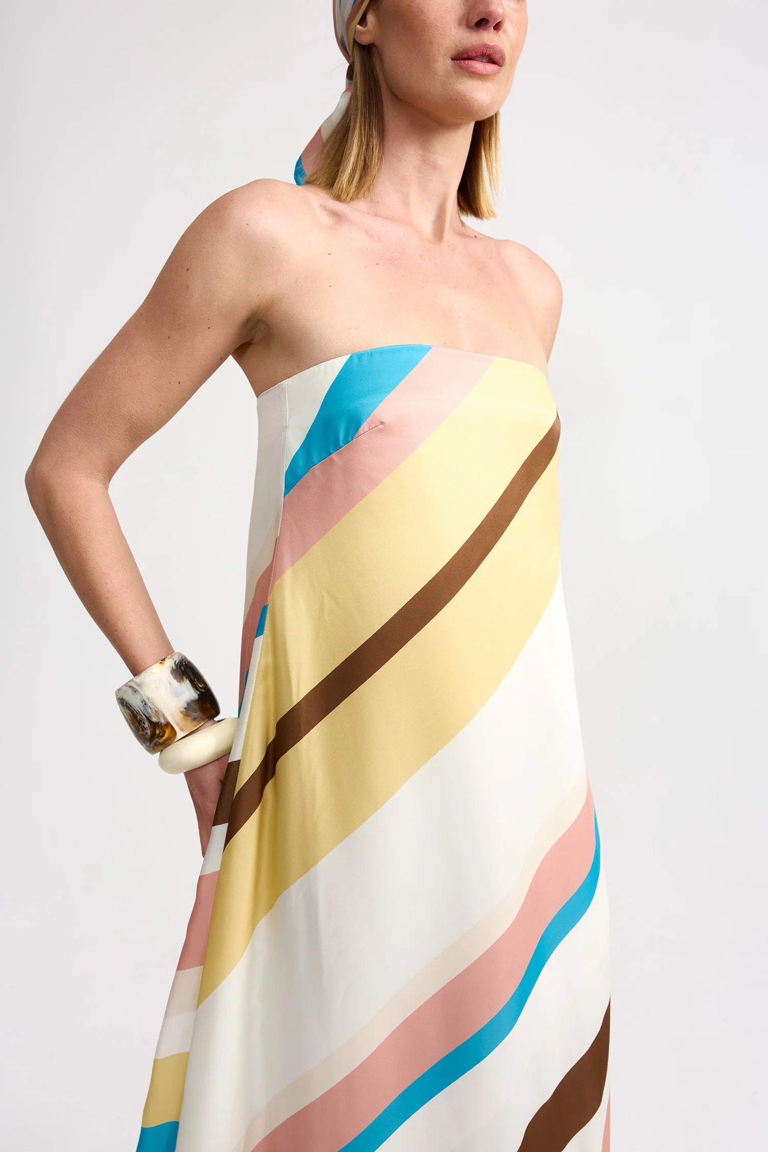 Lucie Dress | Siera Stripe