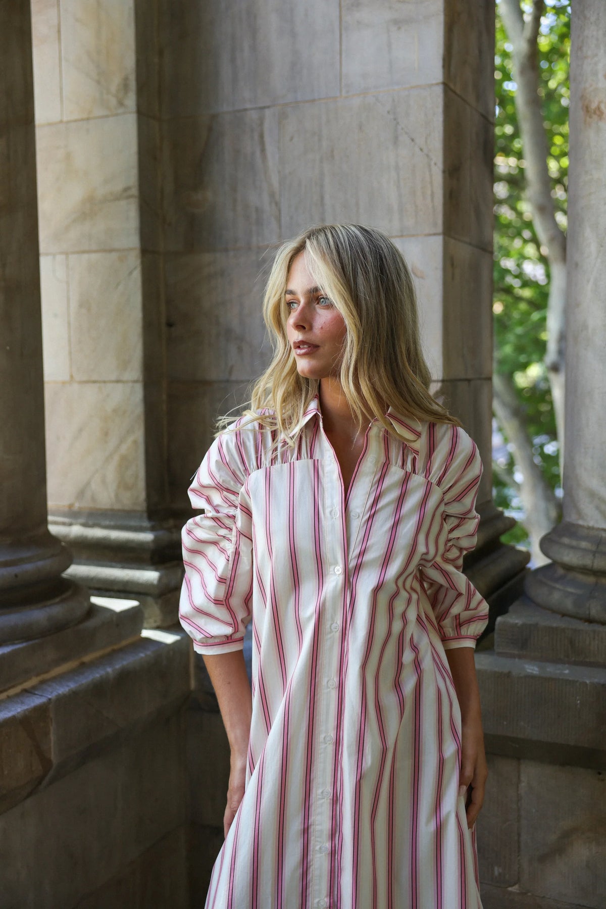 Blythe Dress | Jaipur Stripe