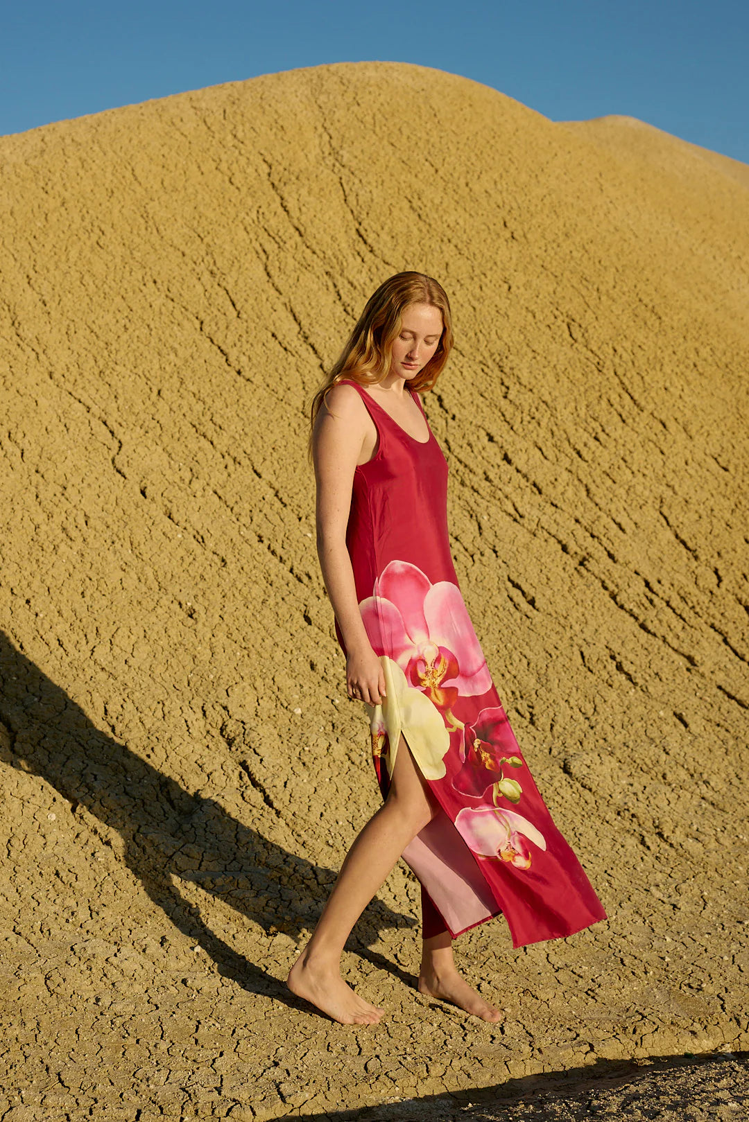 Poppy Dress | Redcurrant Phalae