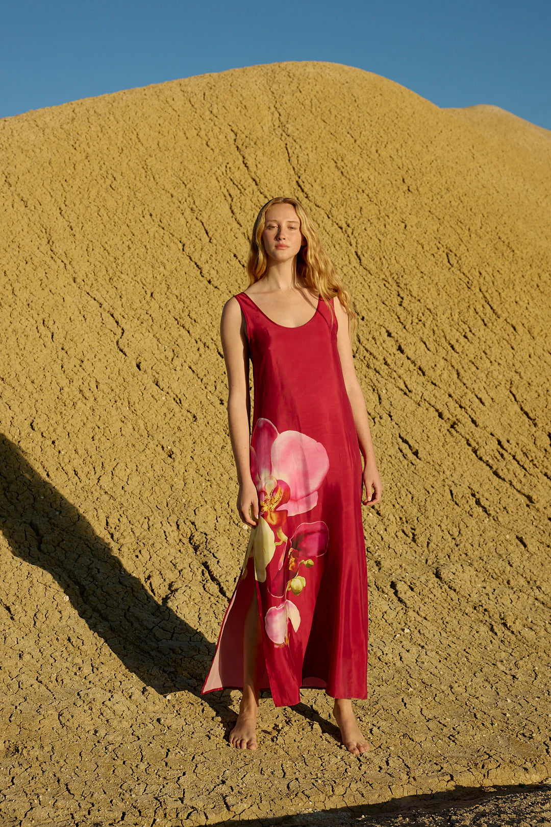 Poppy Dress | Redcurrant Phalae