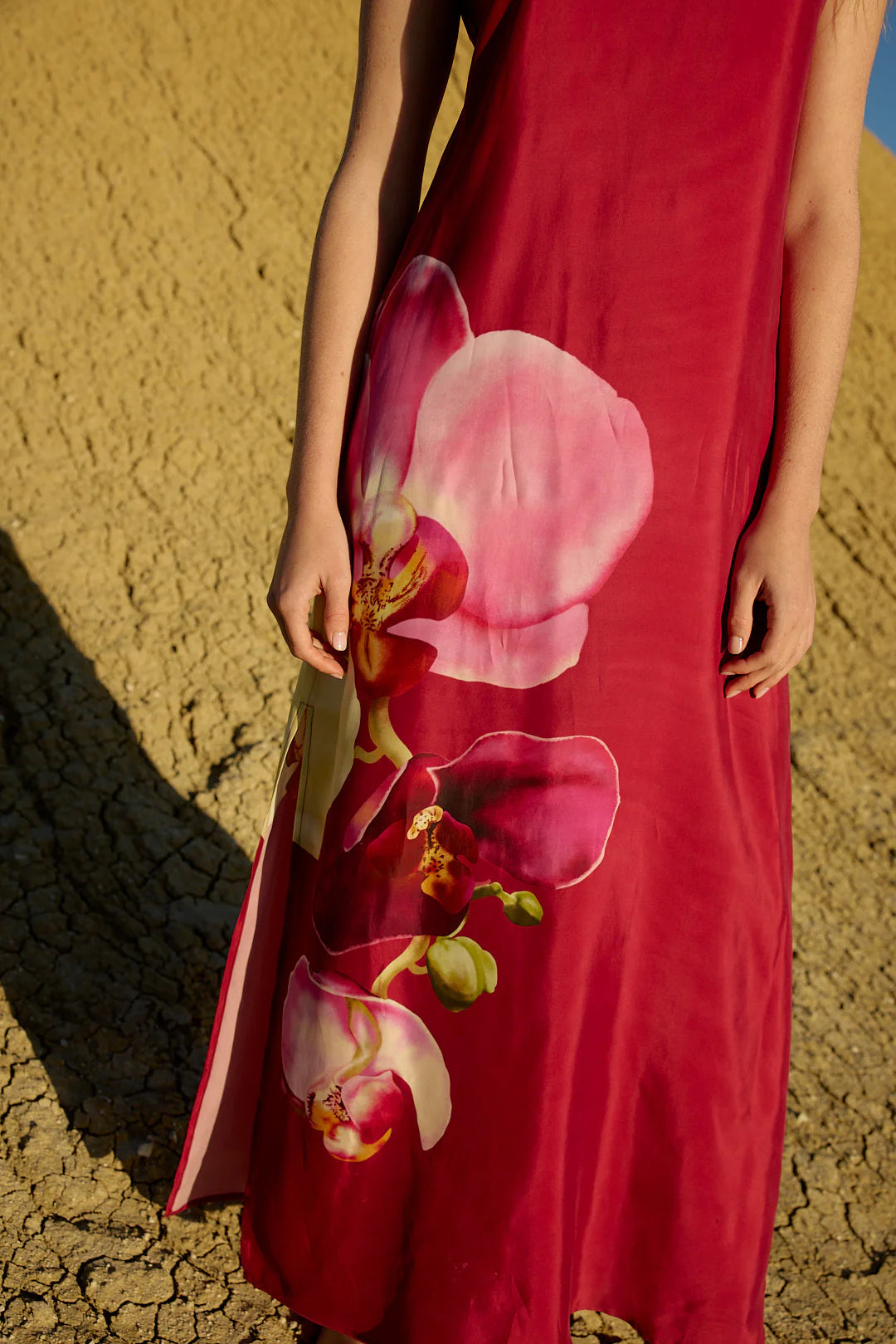 Poppy Dress | Redcurrant Phalae