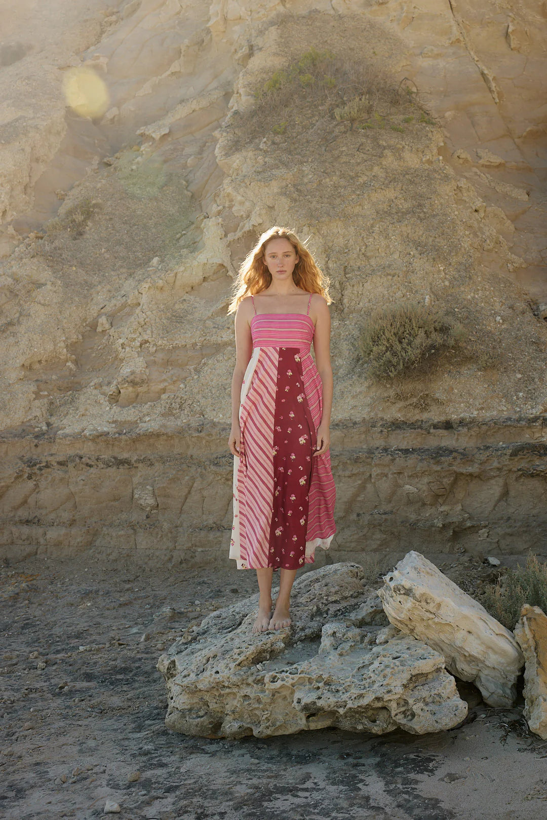 Rue Dress | Redcurrant Multi