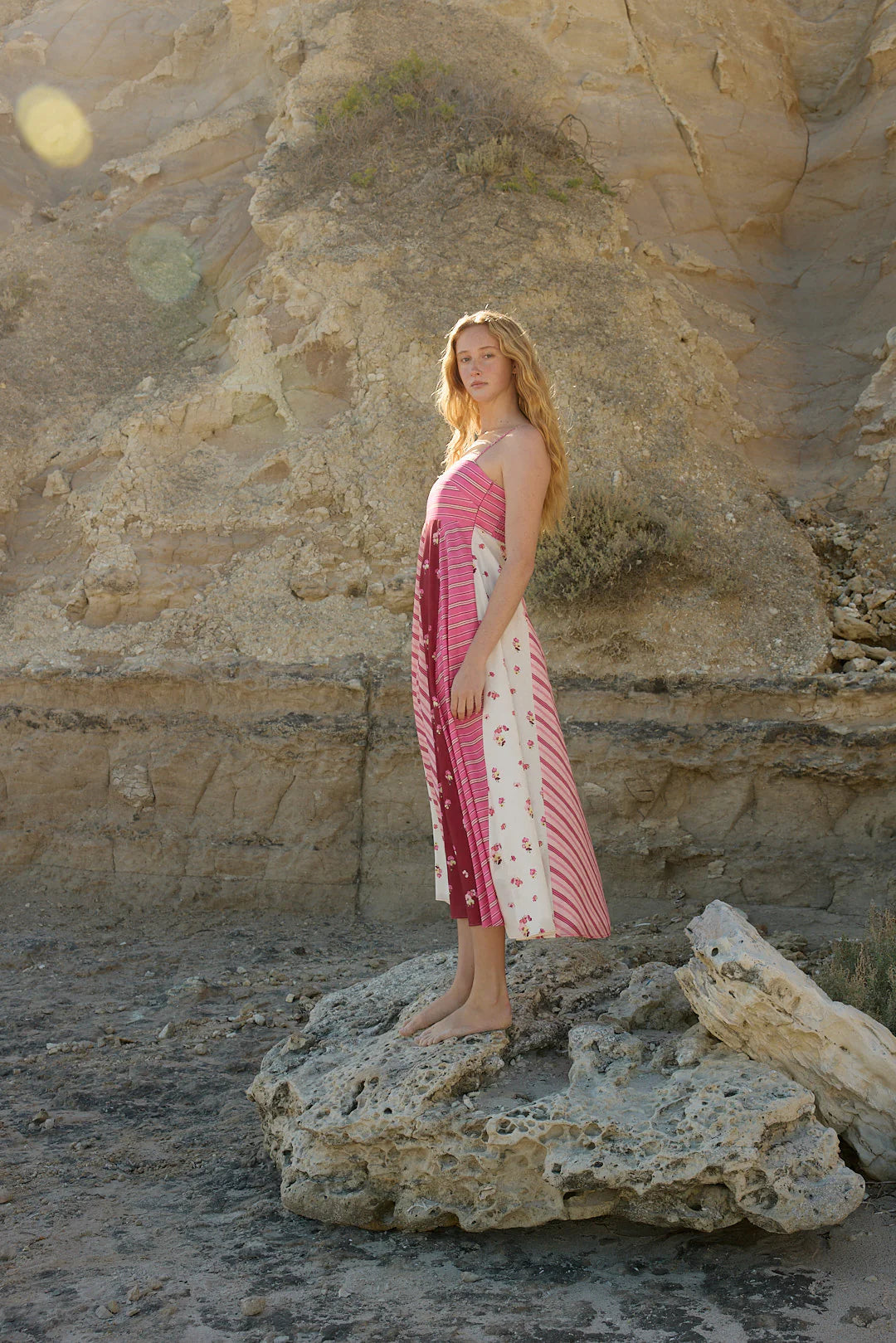 Rue Dress | Redcurrant Multi