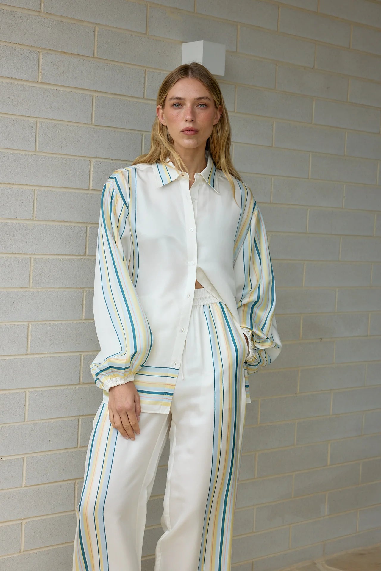 Simone Shirt | Gelato Stripe
