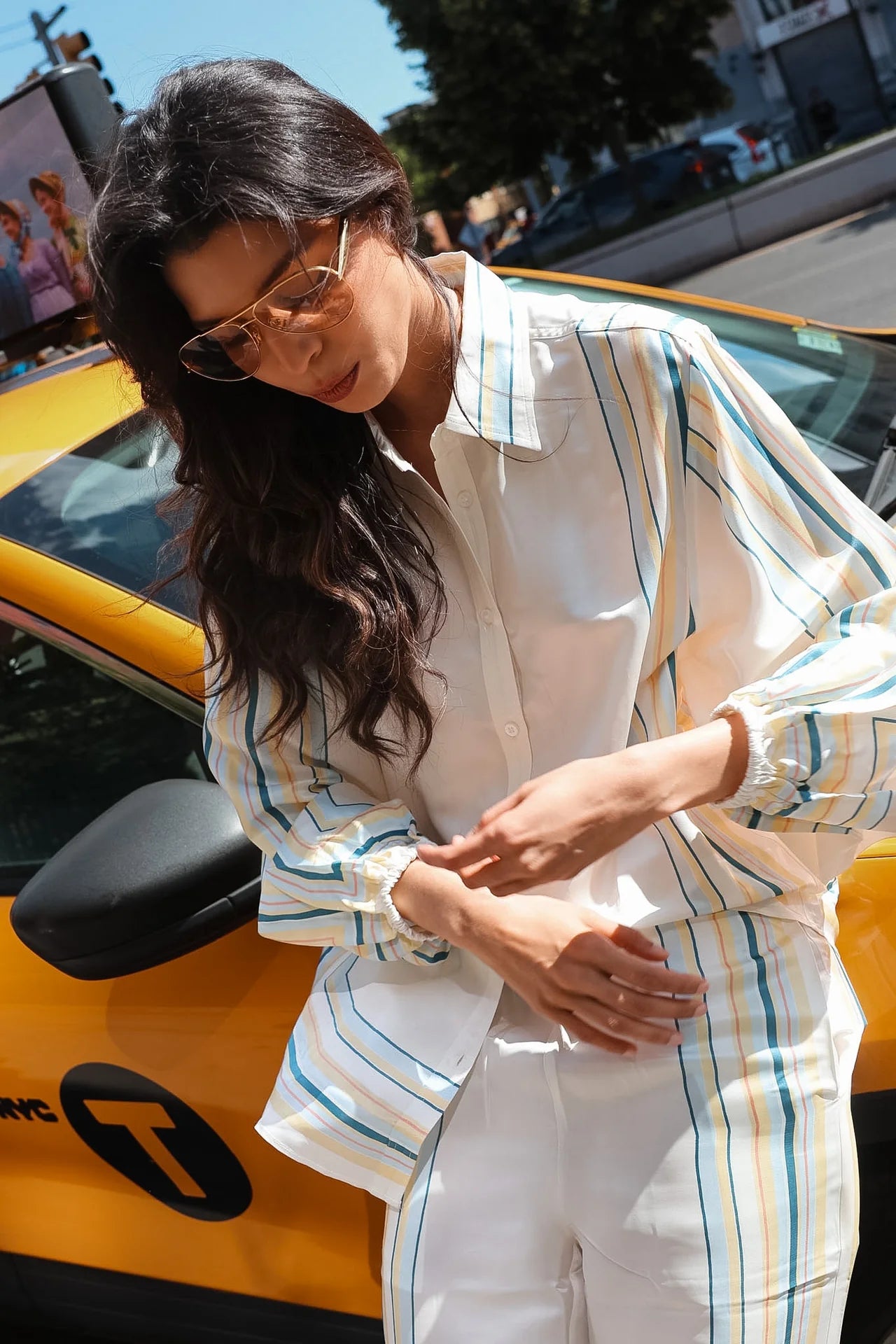 Simone Shirt | Gelato Stripe