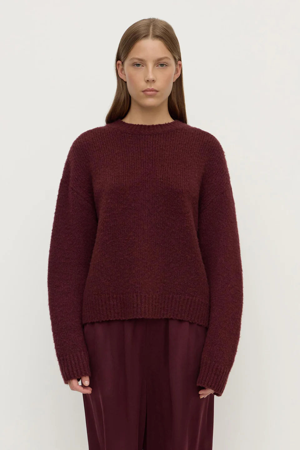 Ariel Knit | Merlot
