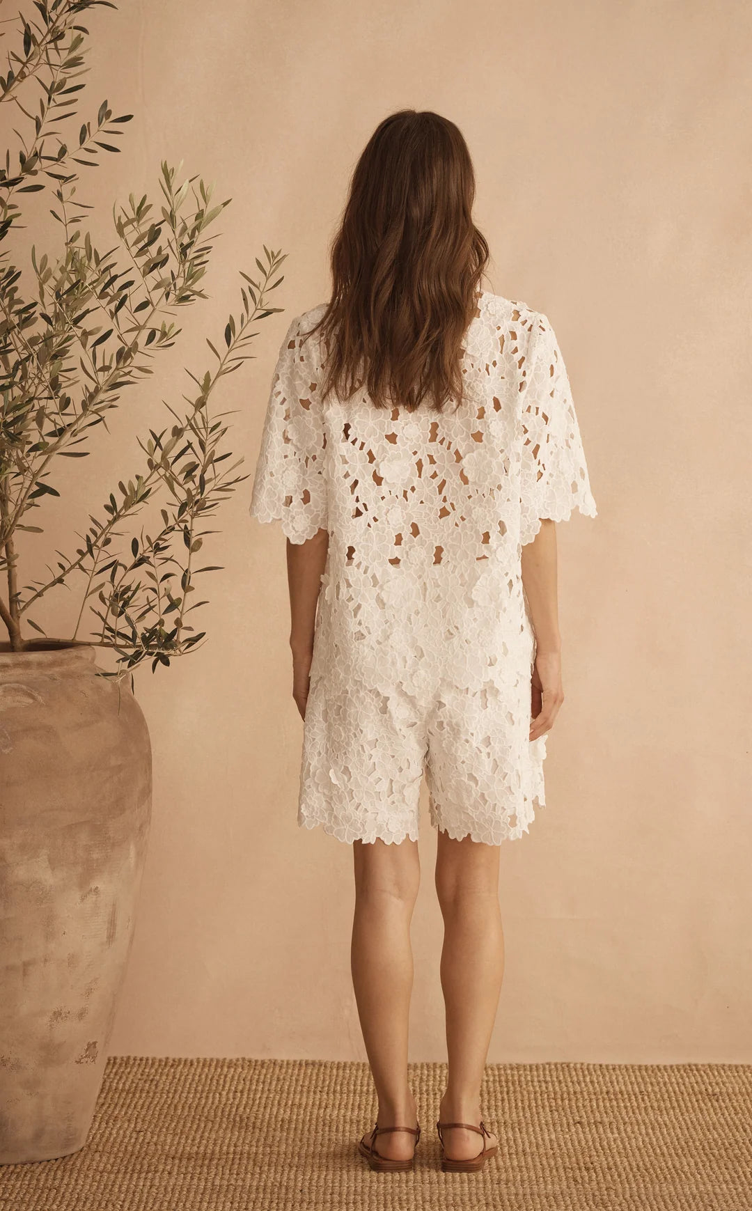 Appliqué Midi Short