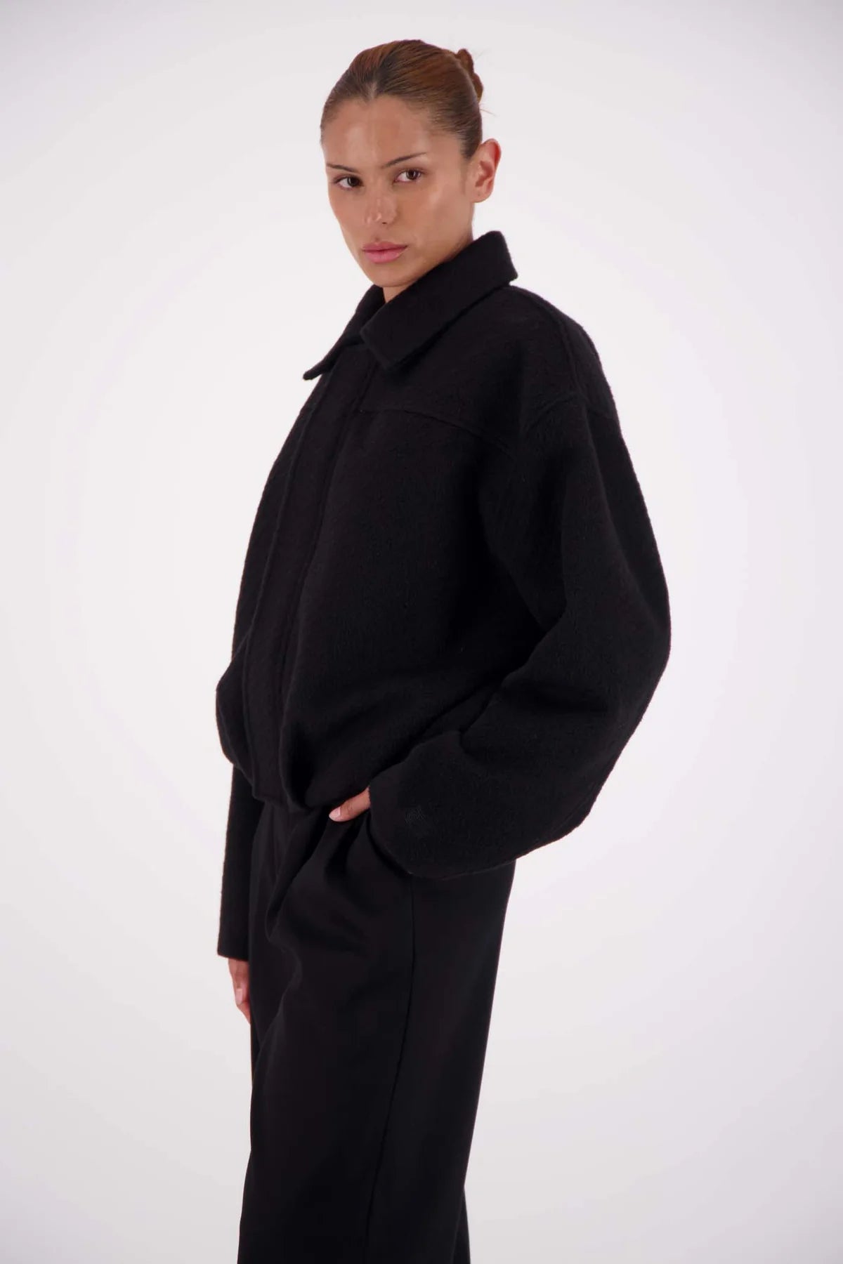 Bailey Bomber Jacket | Black