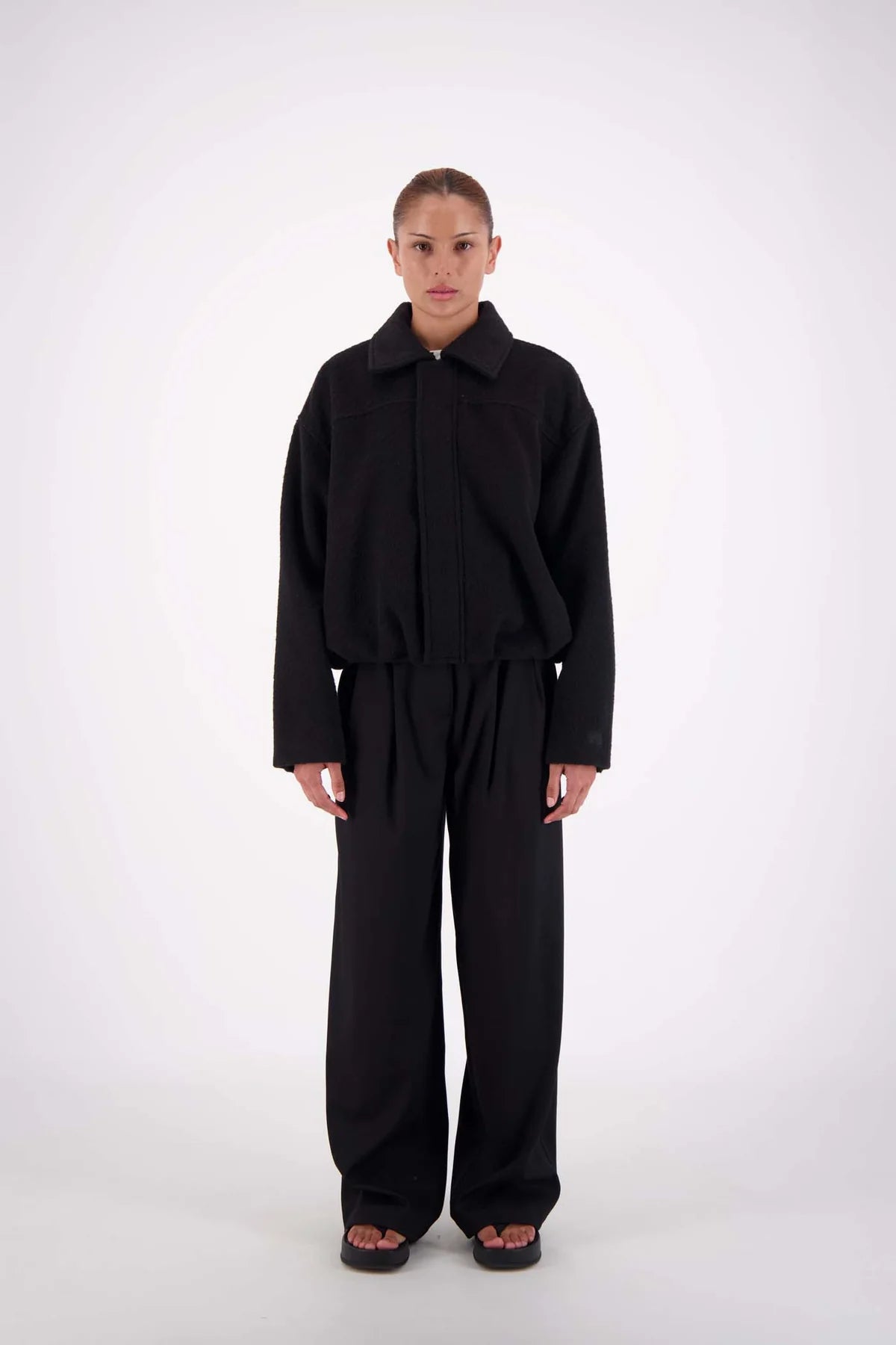 Bailey Bomber Jacket | Black