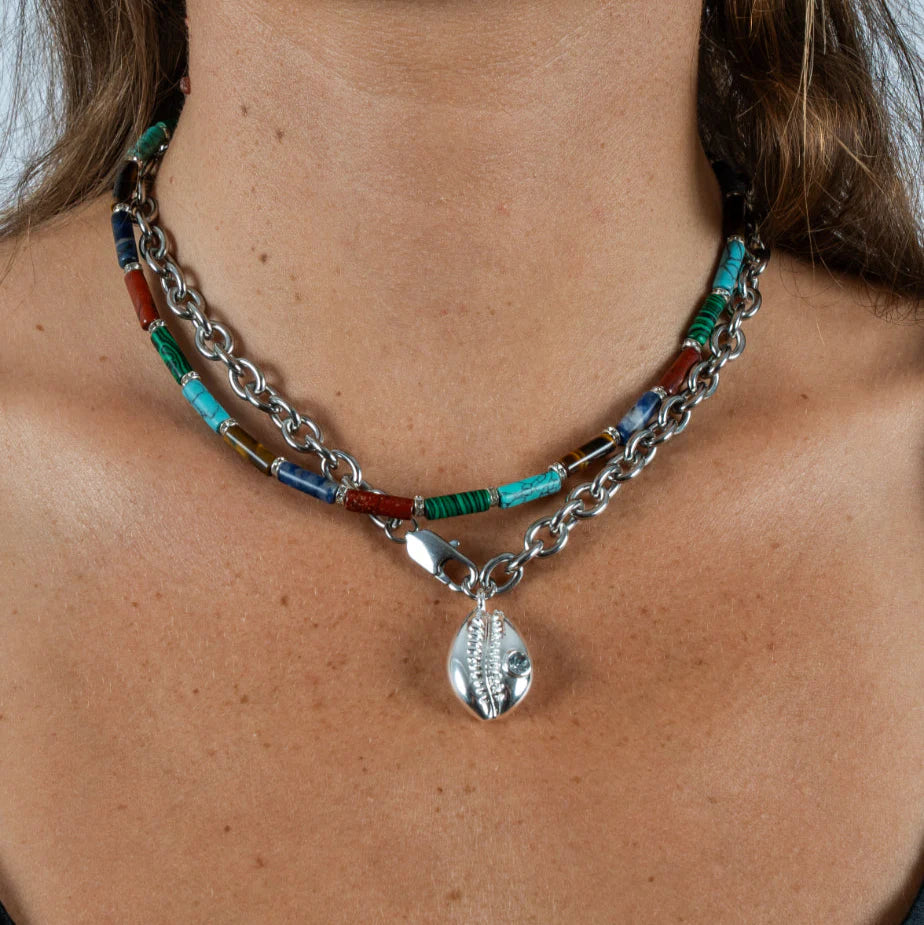 Calgary Necklace | Silver