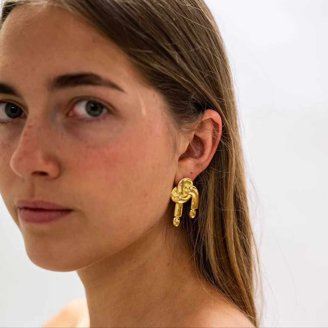 Paloma Earrings | Gold