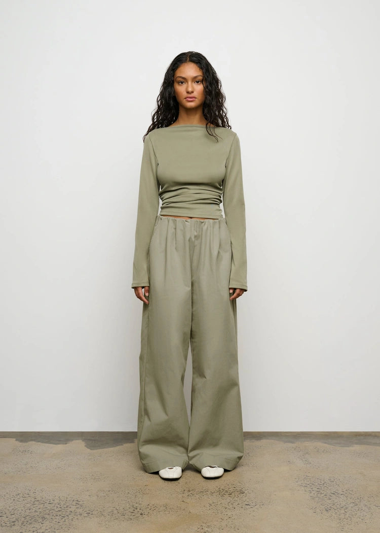 Ciera Long Sleeve Top | Sage