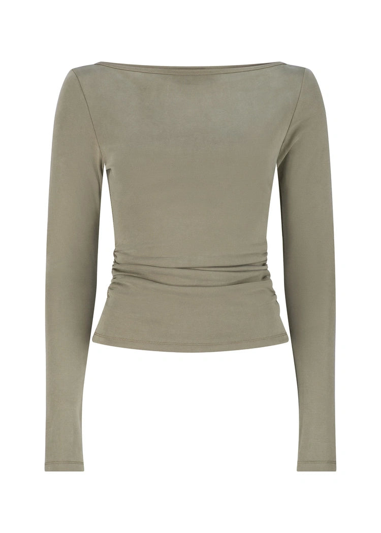 Ciera Long Sleeve Top | Sage
