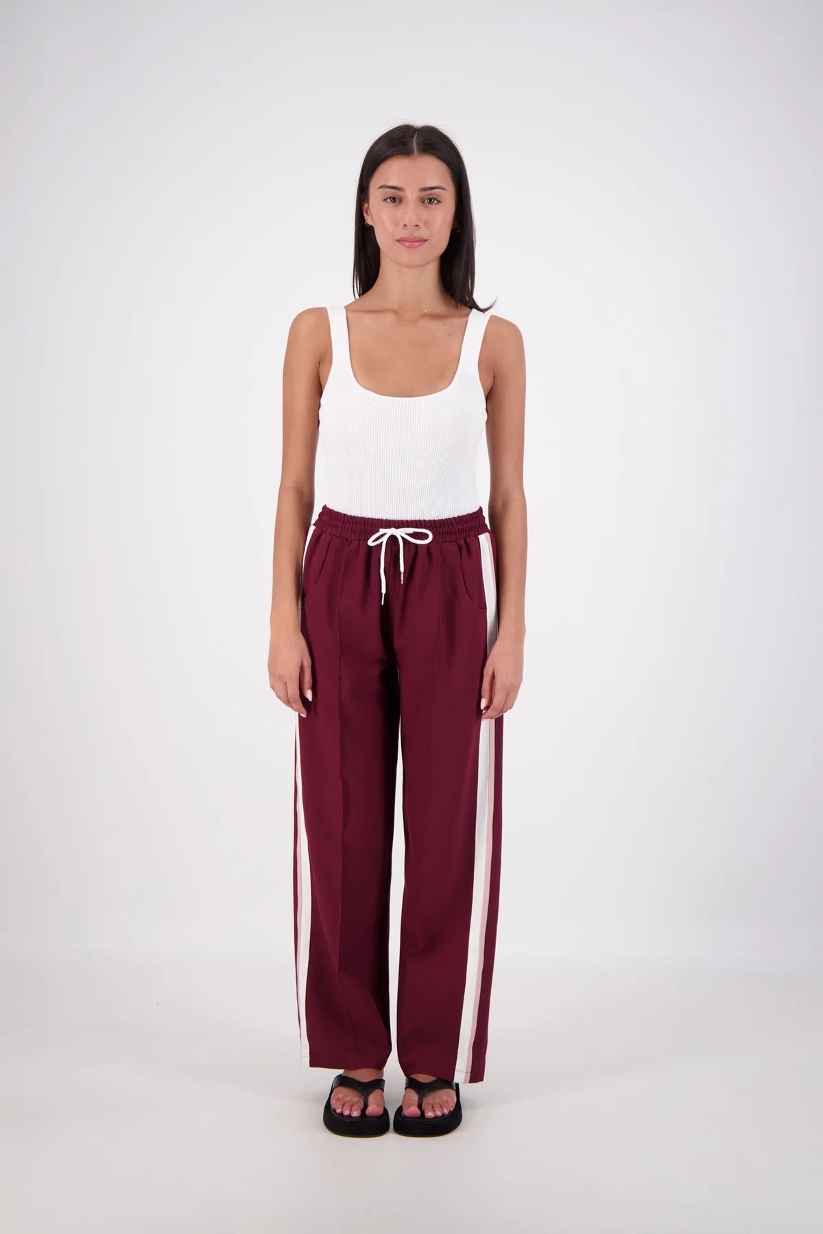 Cassis Trouser | Plum