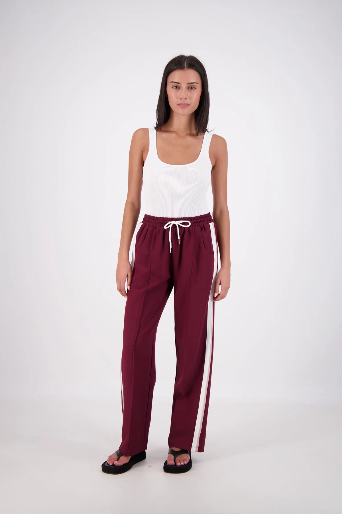 Cassis Trouser | Plum