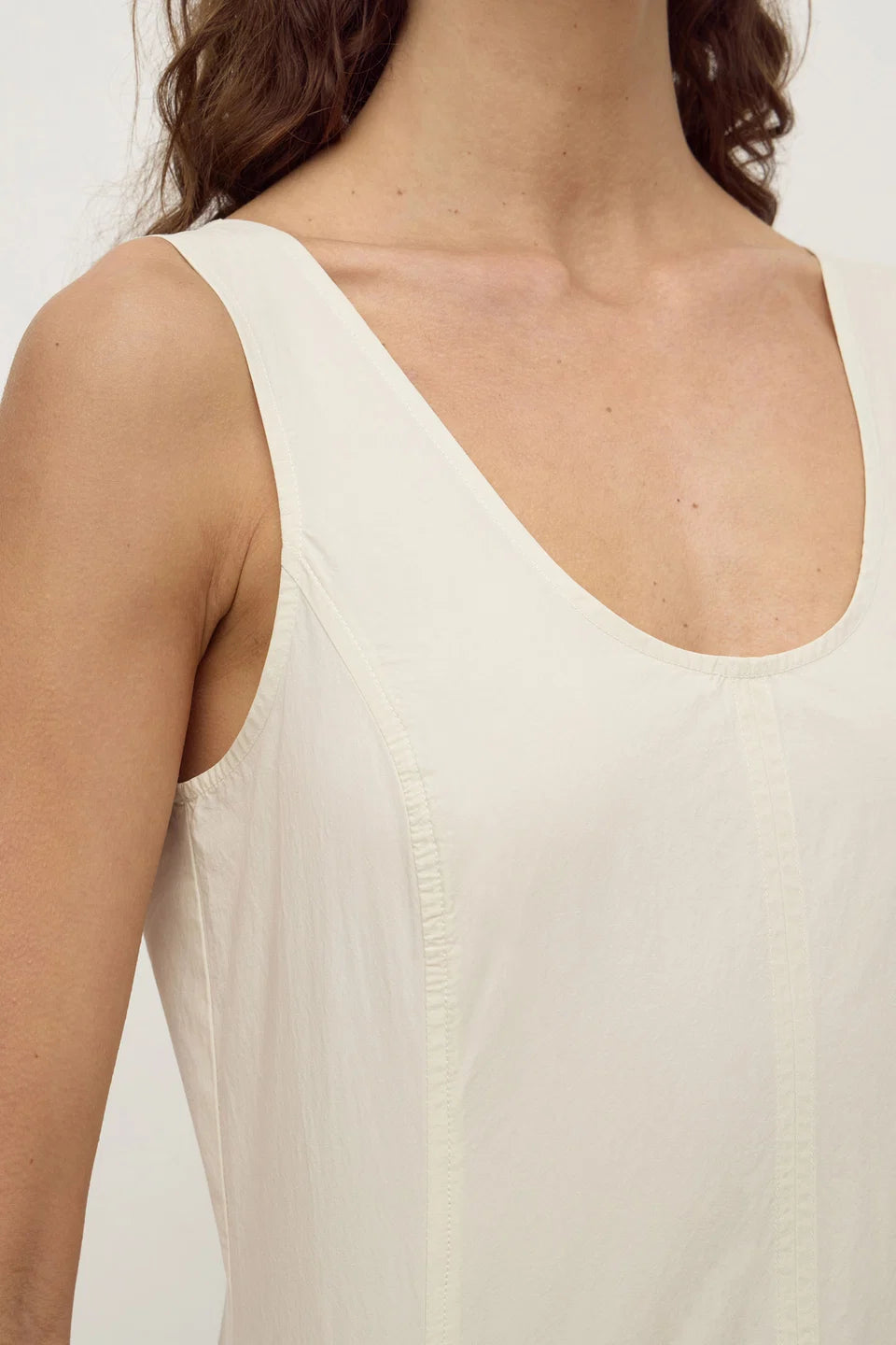 Cecelia Cotton Barrel Dress | Rice