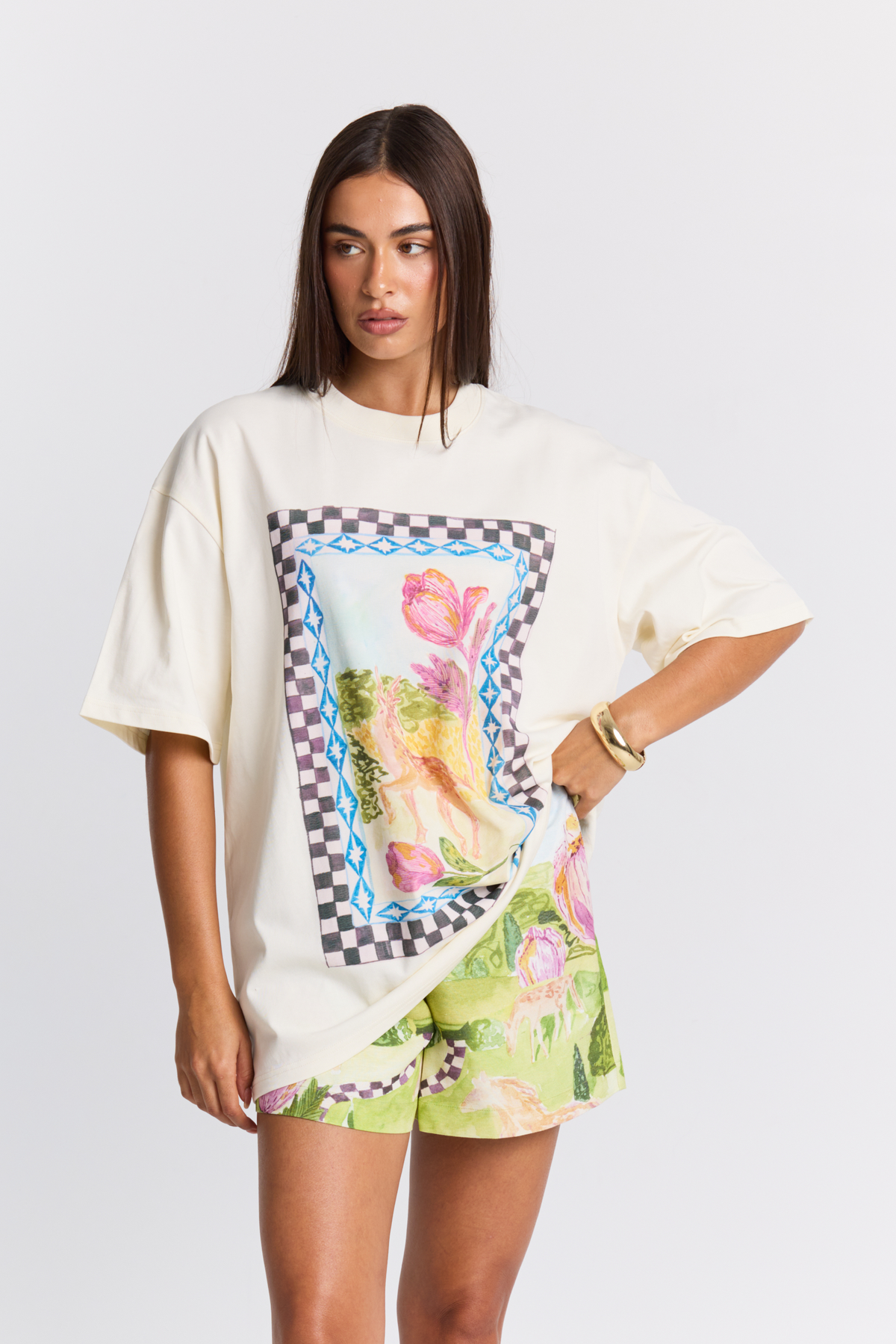 Celestial Garden Oversize Tee