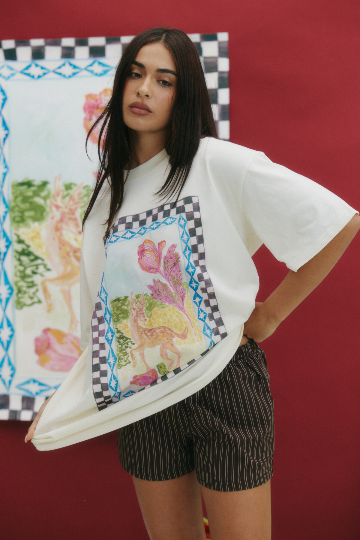 Celestial Garden Oversize Tee
