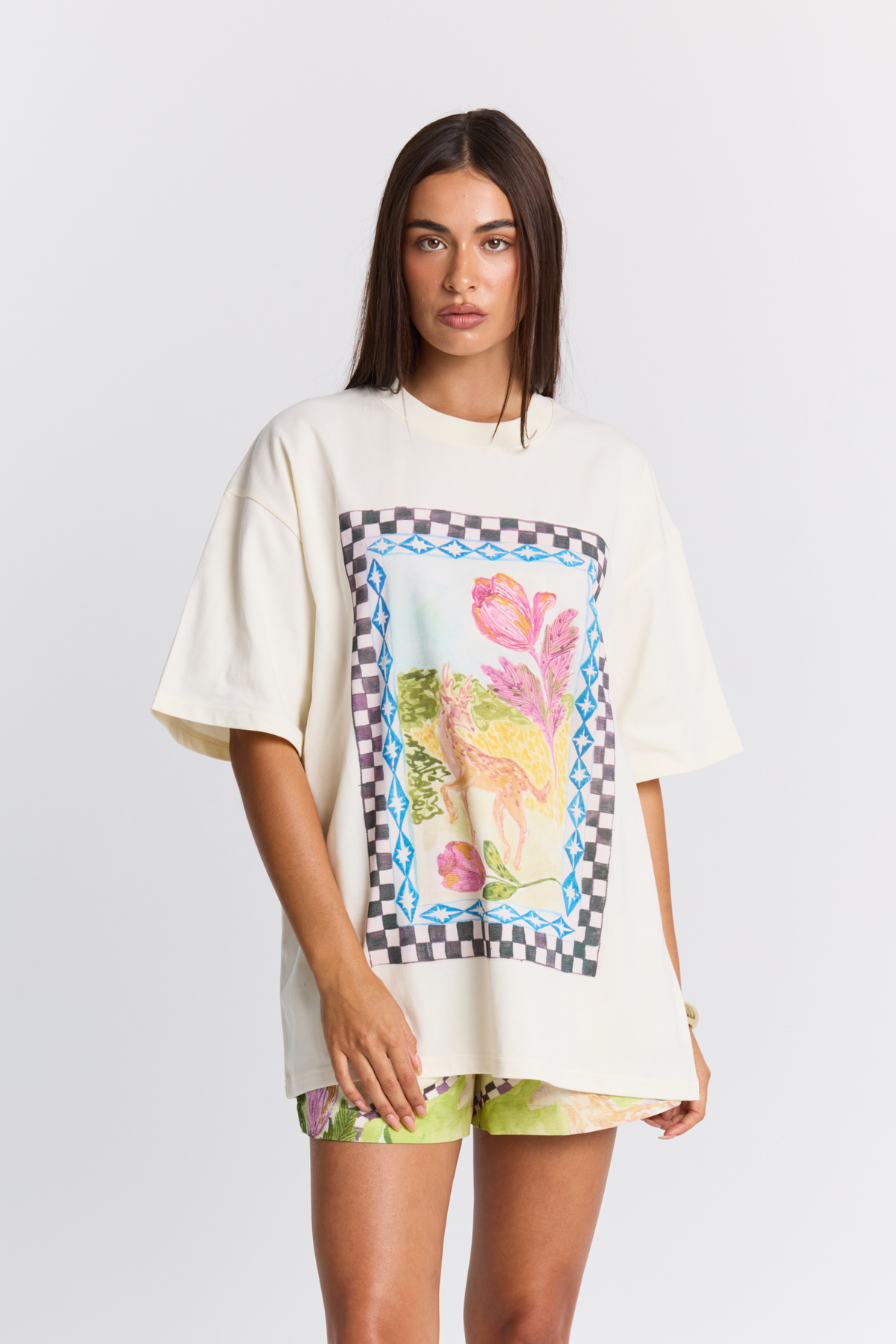 Celestial Garden Oversize Tee