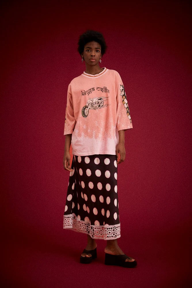 Faded Coral Desert Racer Tee