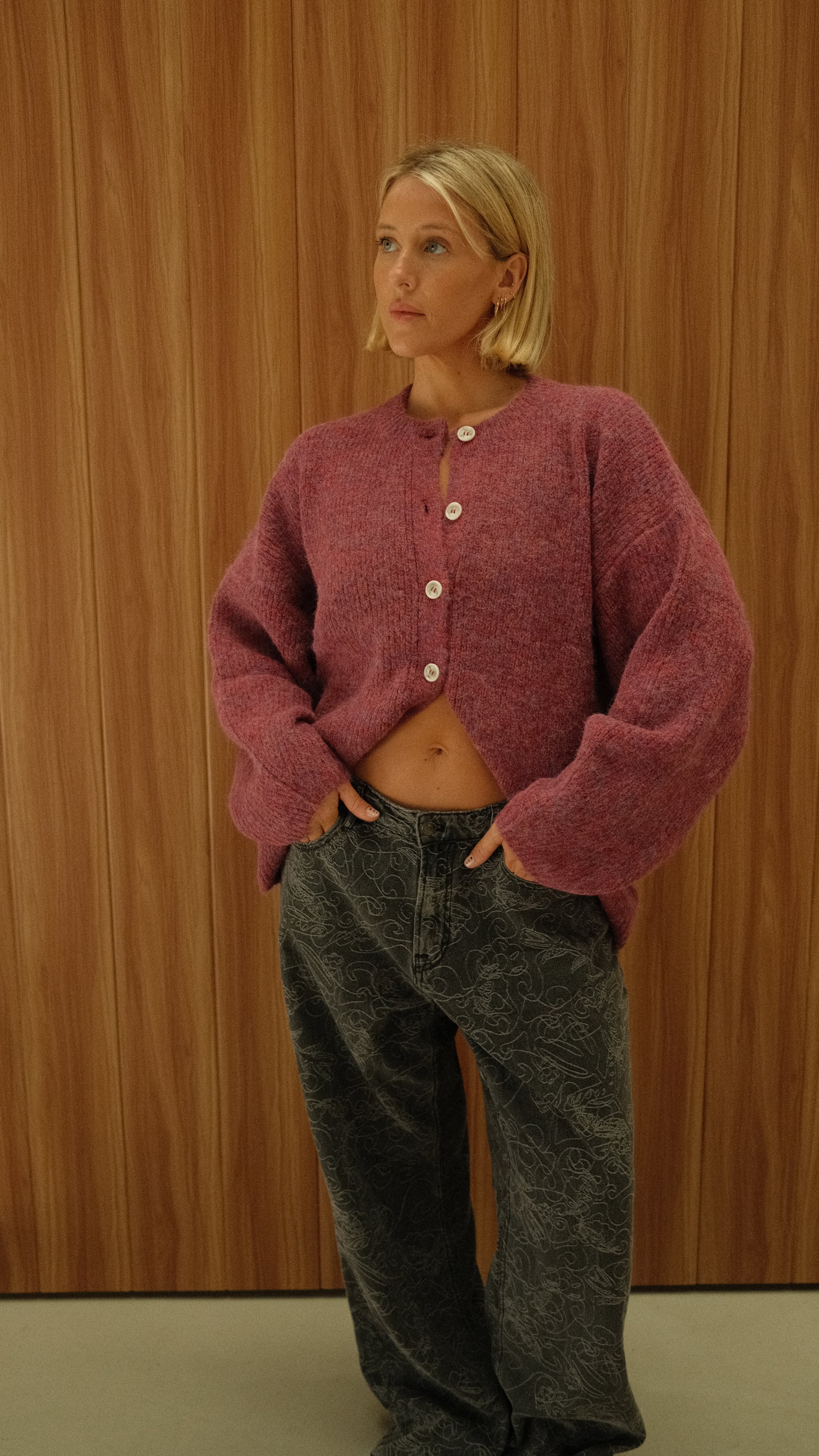 Sienna Knit | Burgundy
