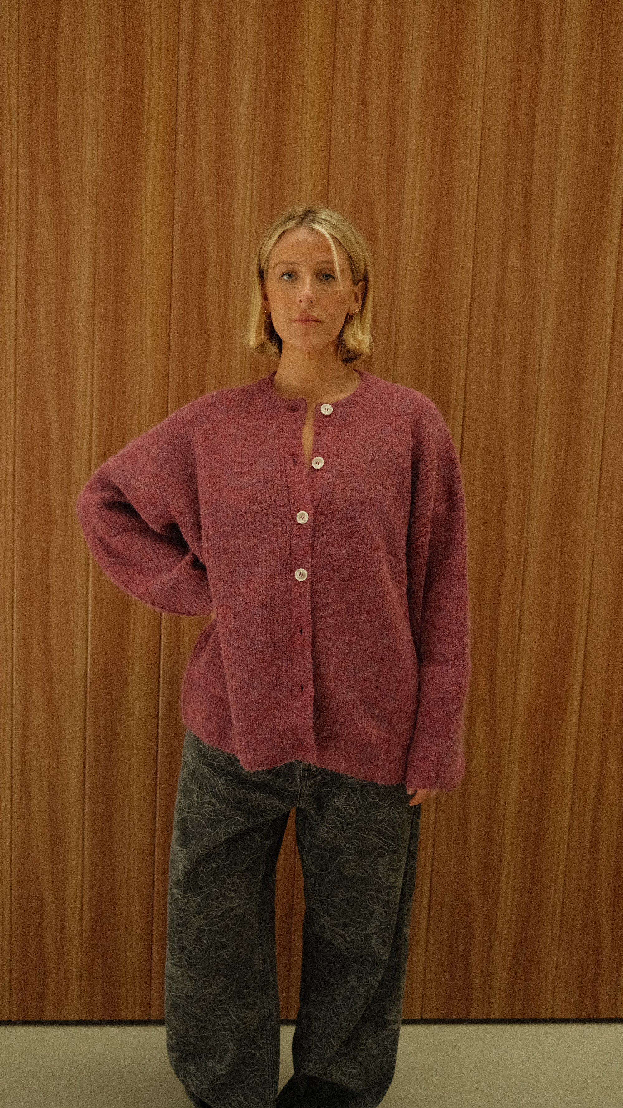 Sienna Knit | Burgundy