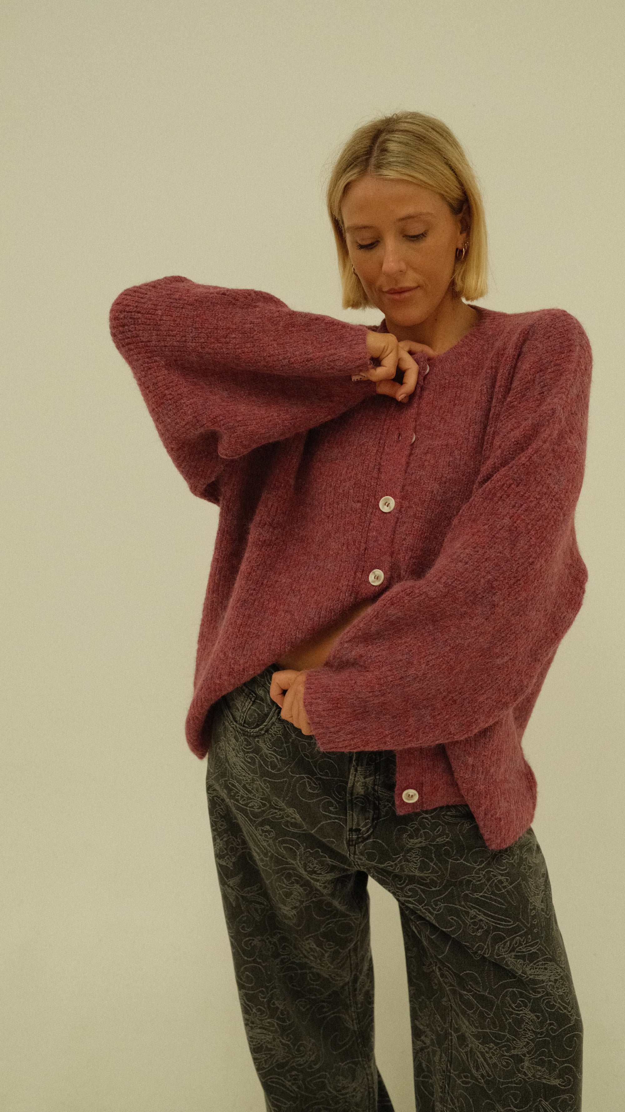 Sienna Knit | Burgundy