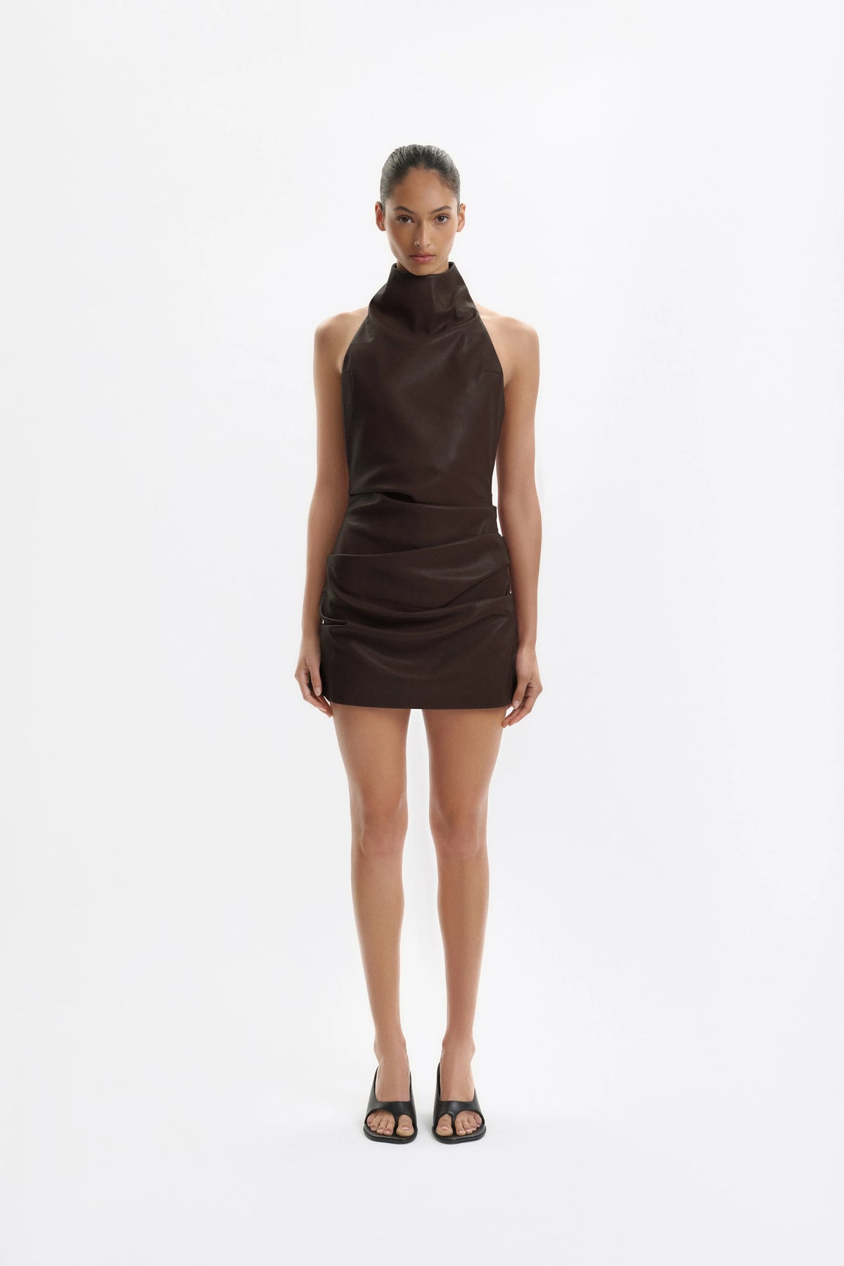 Alta Mini Dress | Deepest Brunette